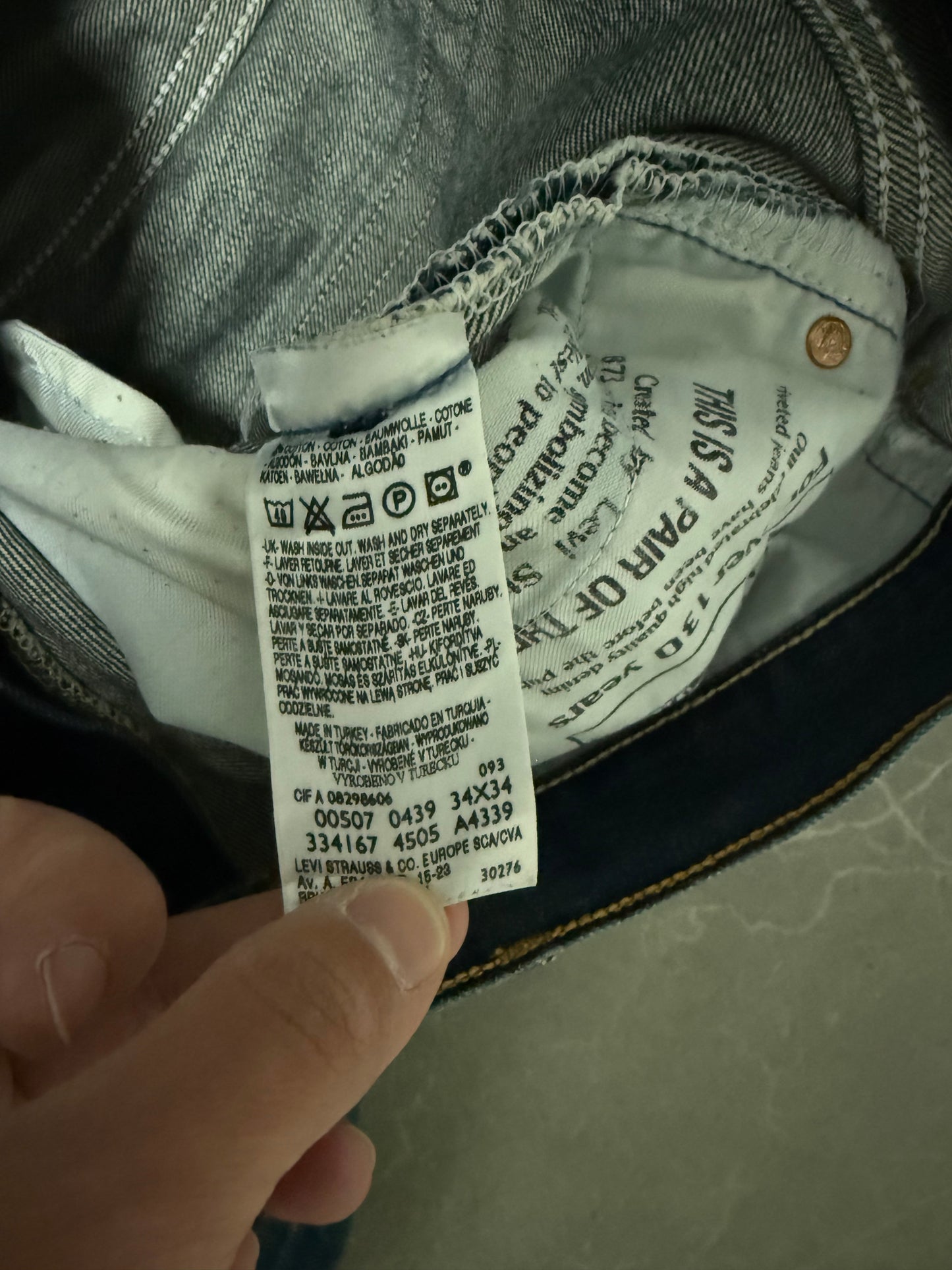 Levis 507 Bootcut Jeans (L)