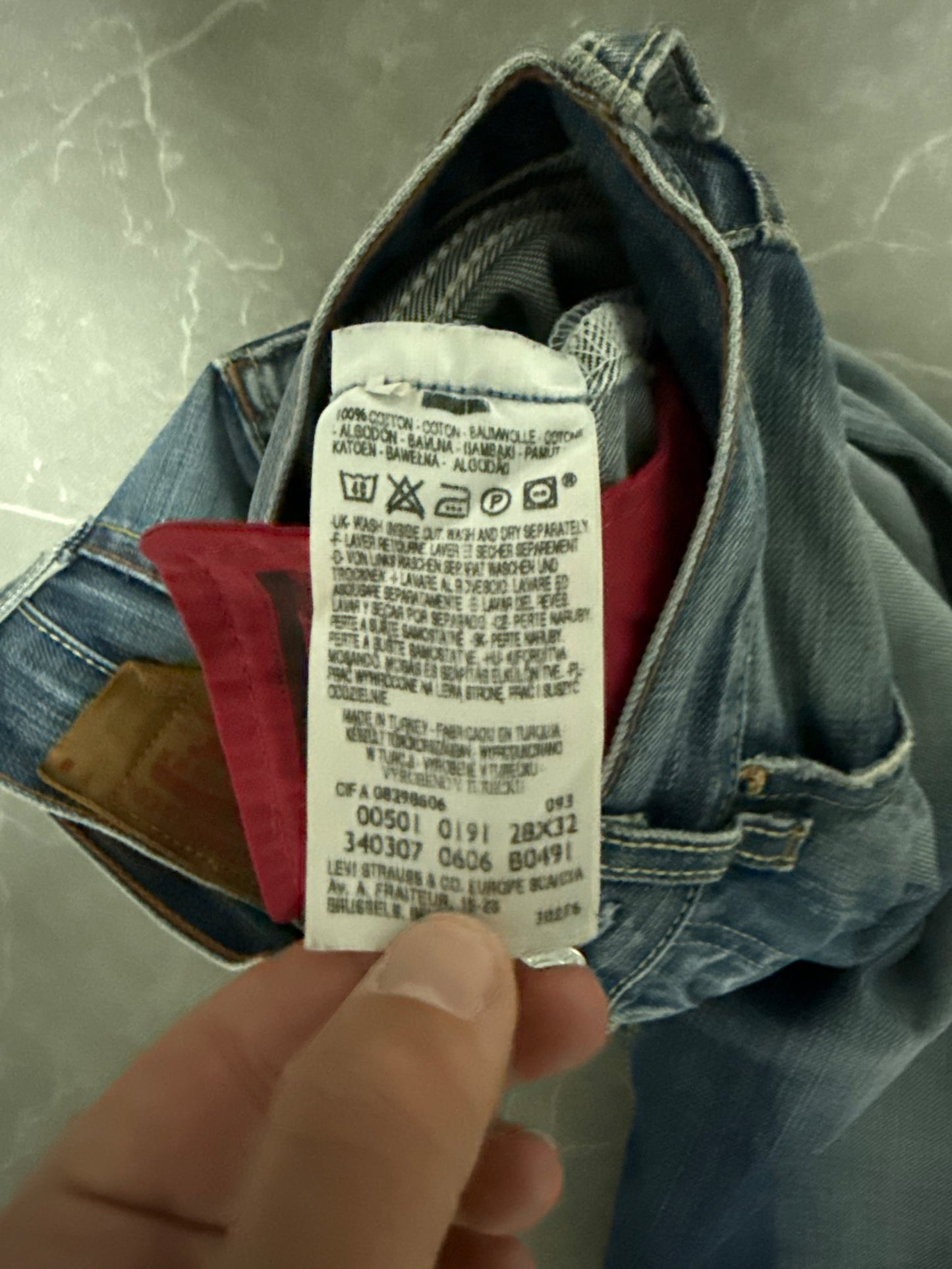 Levi’s Jeans 501 (S)