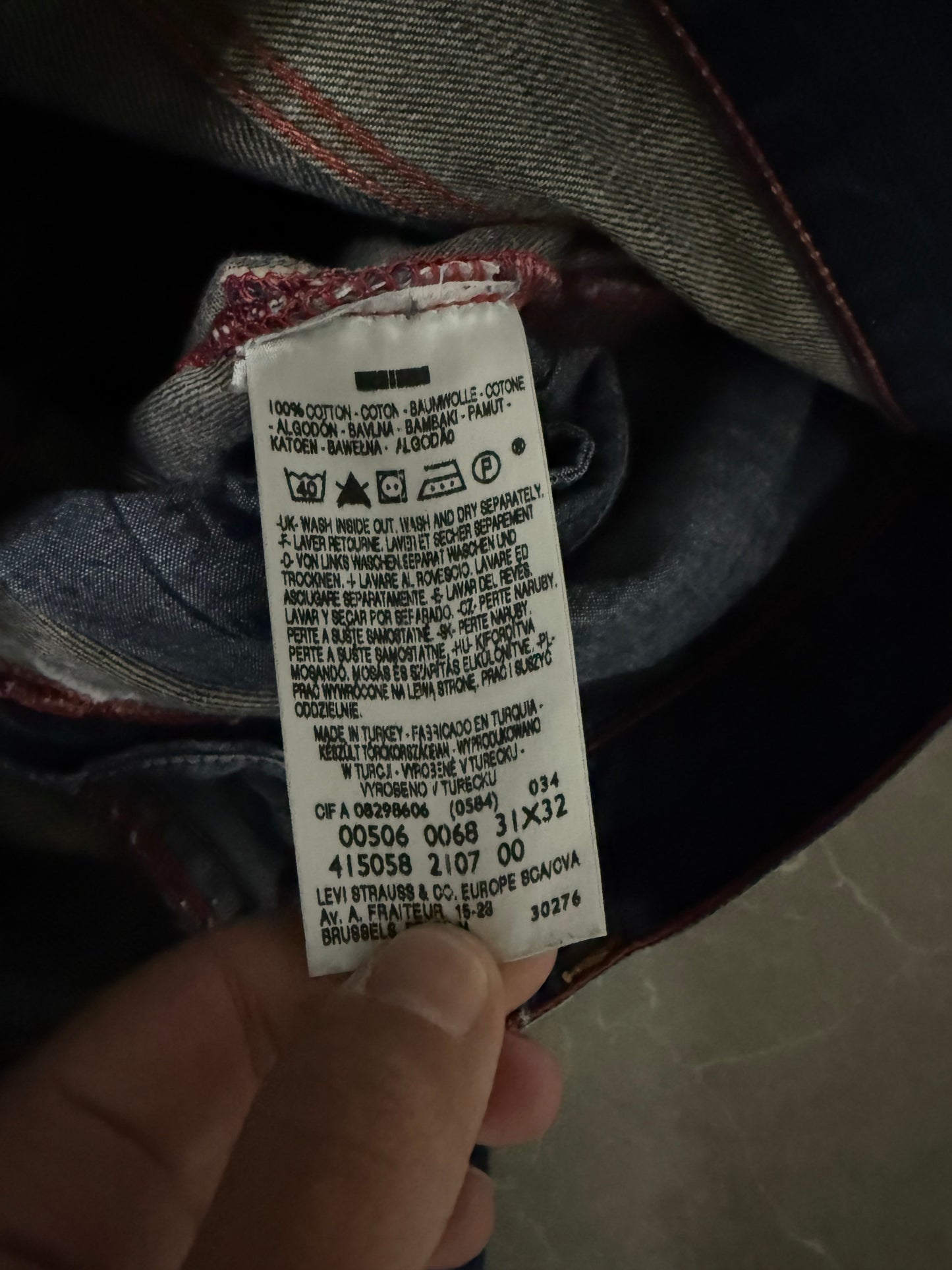 Levis 506 Jeans (S)