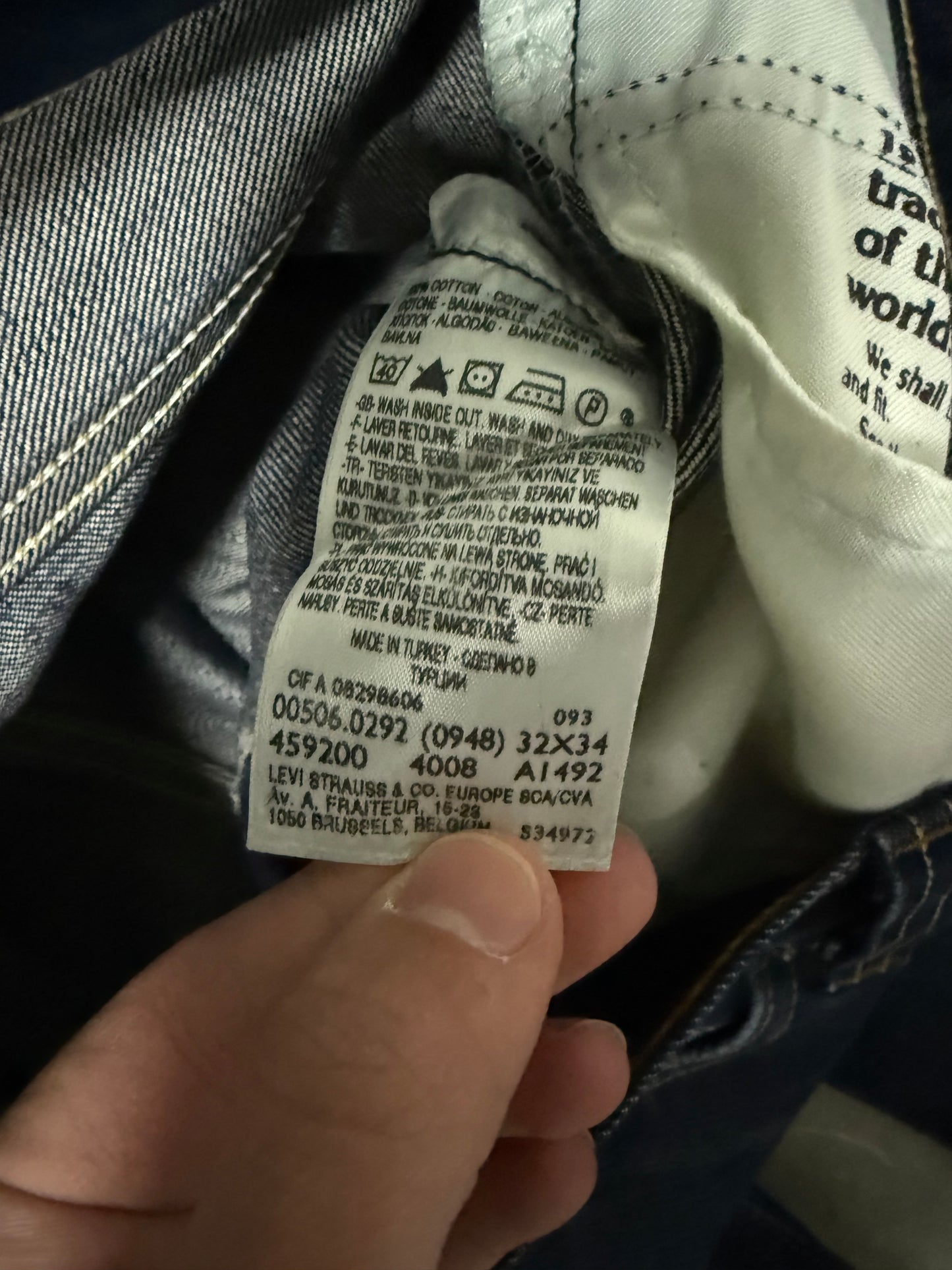 Levis Jeans 506 (M)