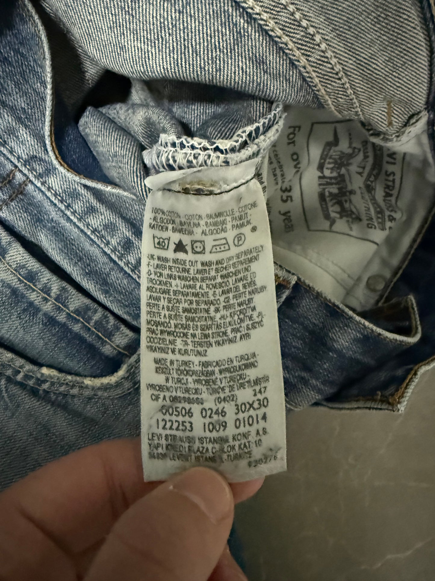 Levis Jeans 506 (S)