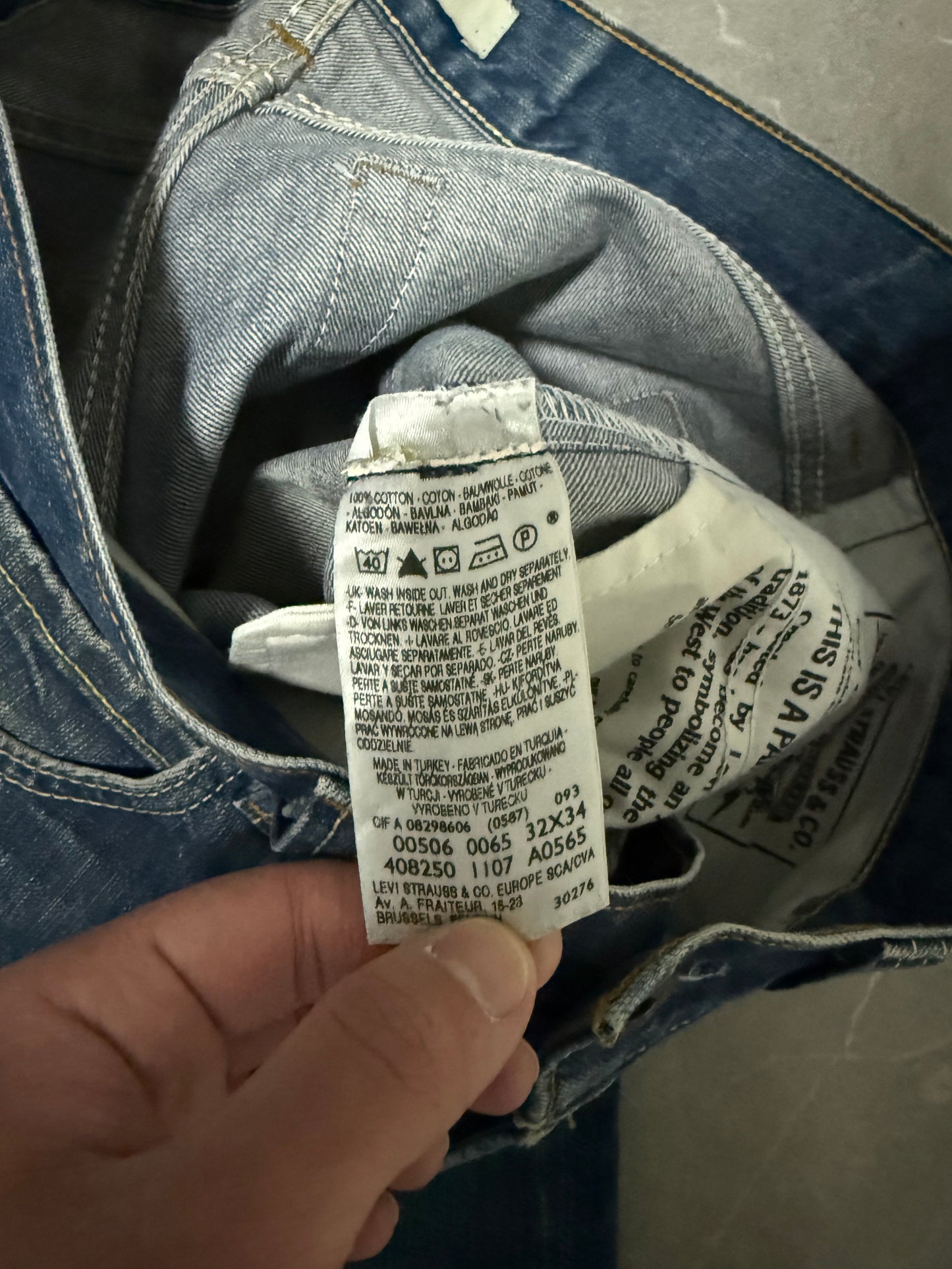 Levis Jeans 506 (L)