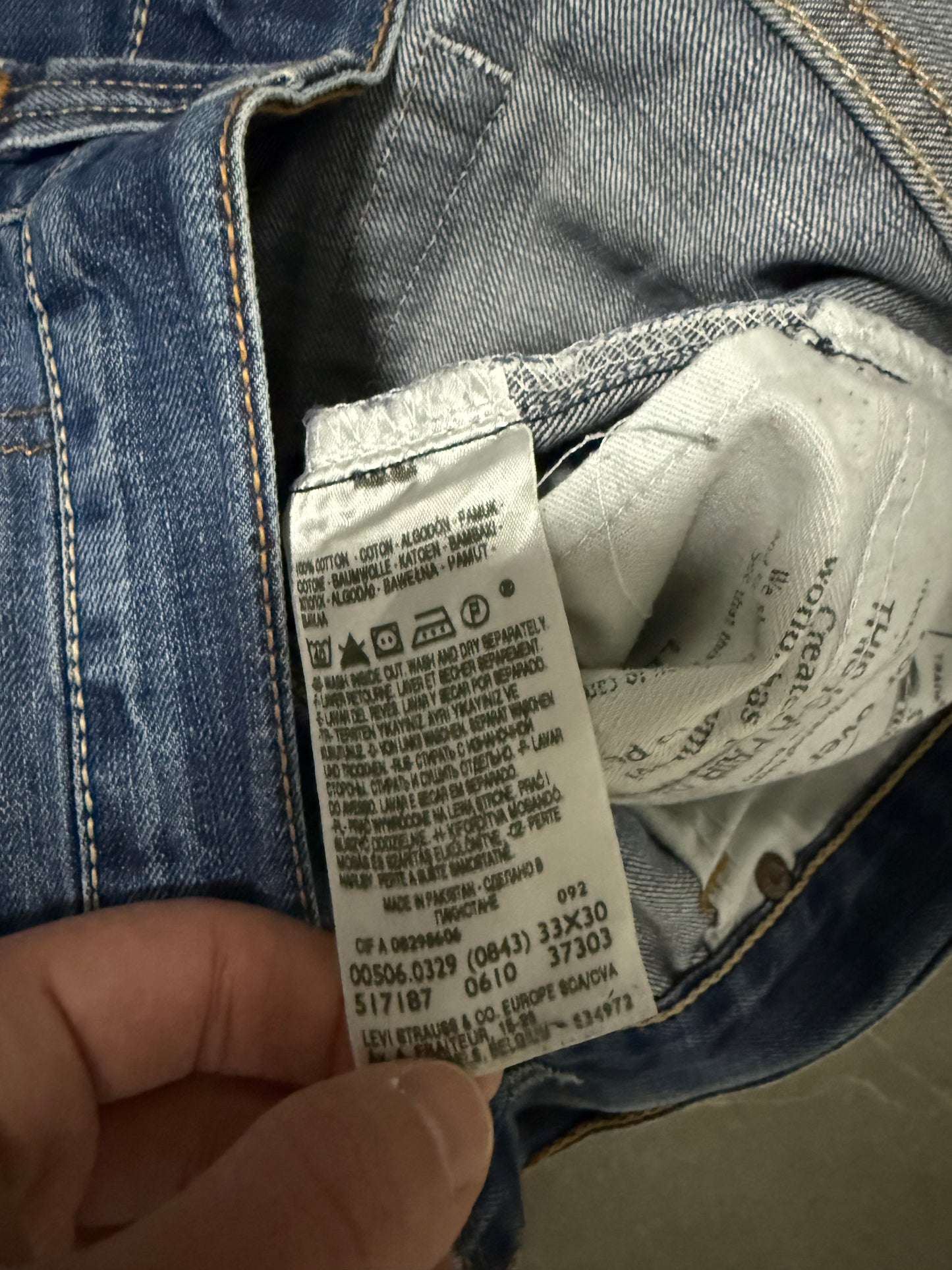 Levis Jeans 506 (L)