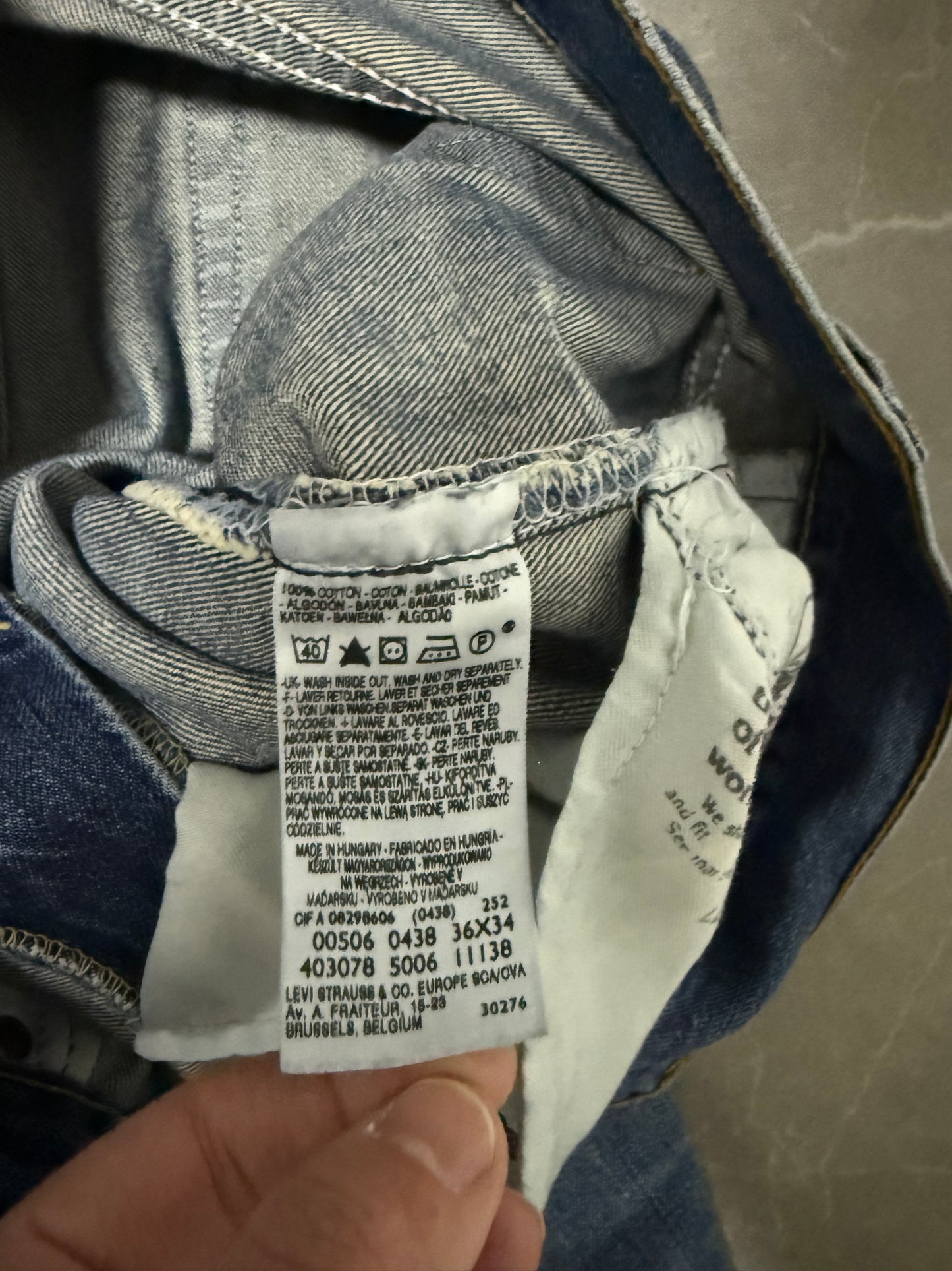 Levis Jeans 506 (XL)