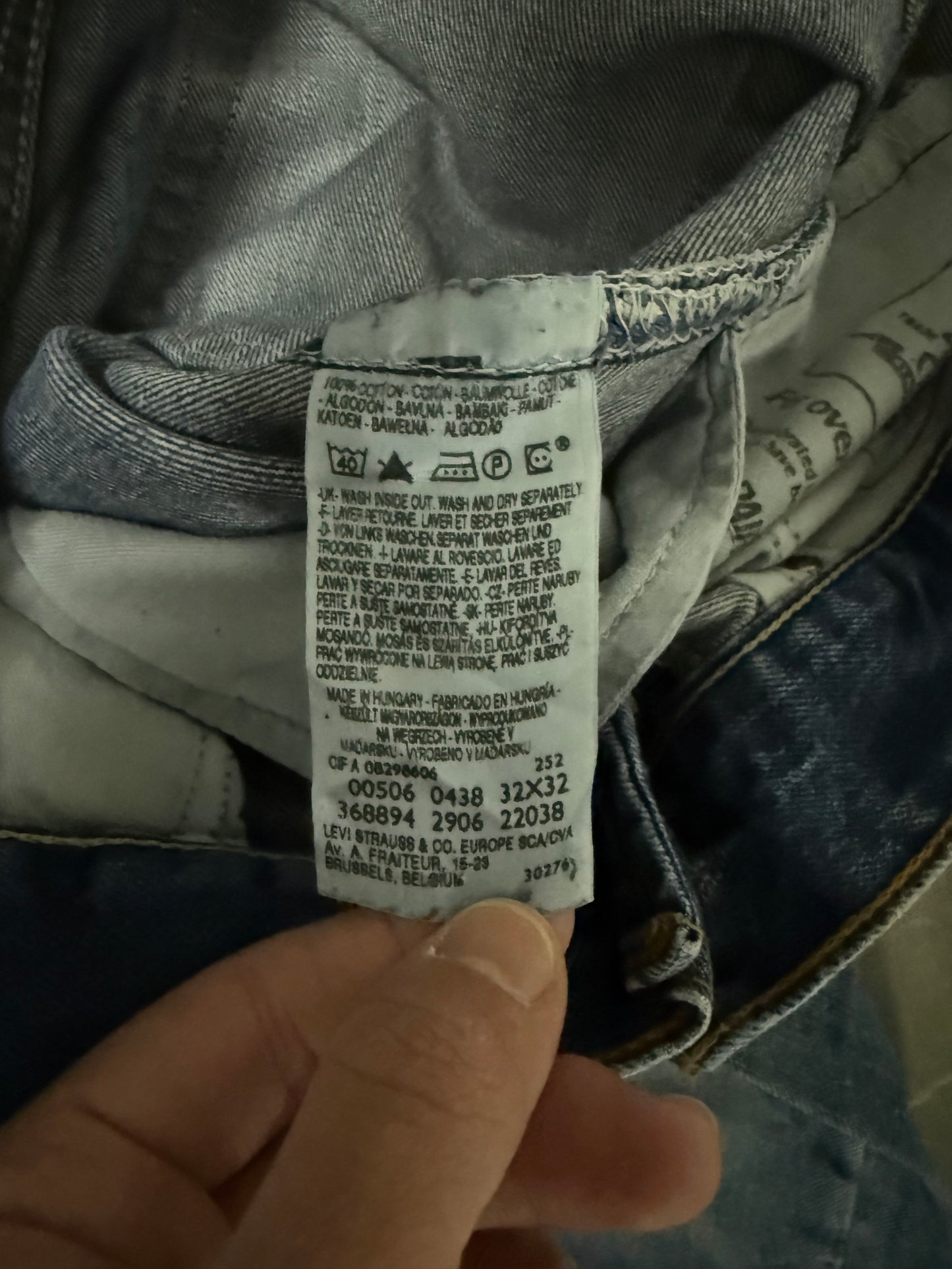 Levis Jeans 506 (M)