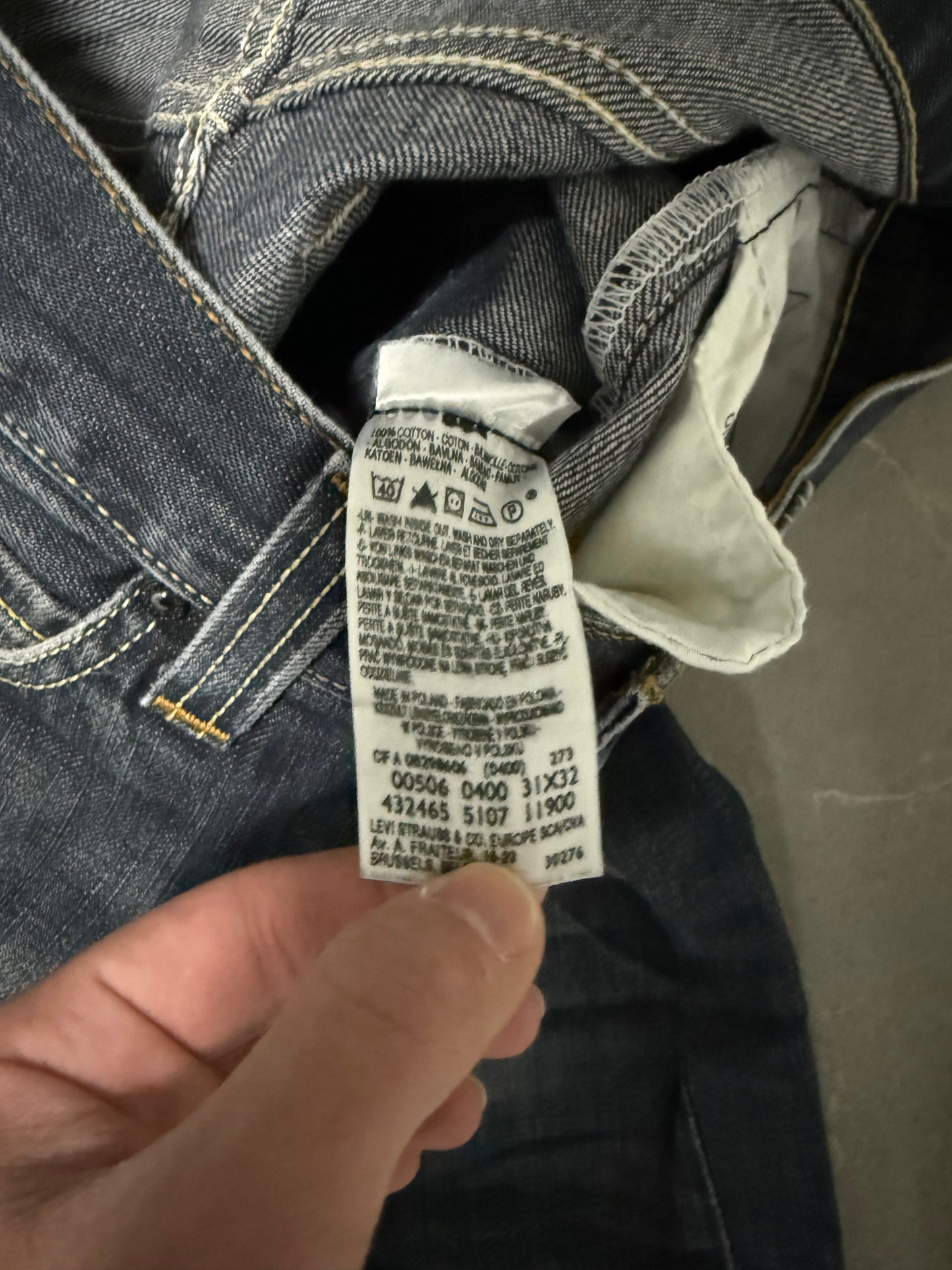 Levis Jeans 506 (S)