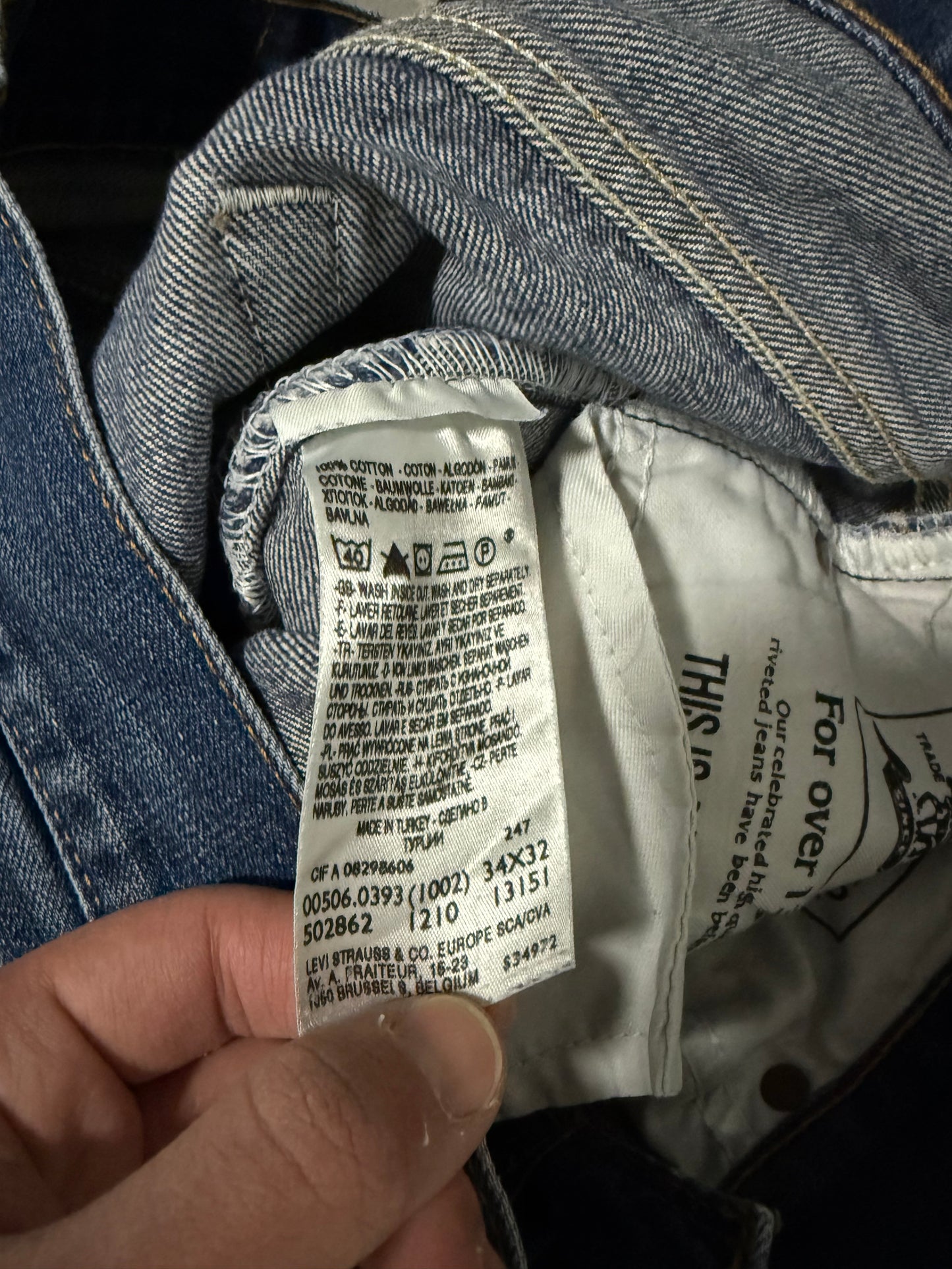 Levis 506 Jeans (M)