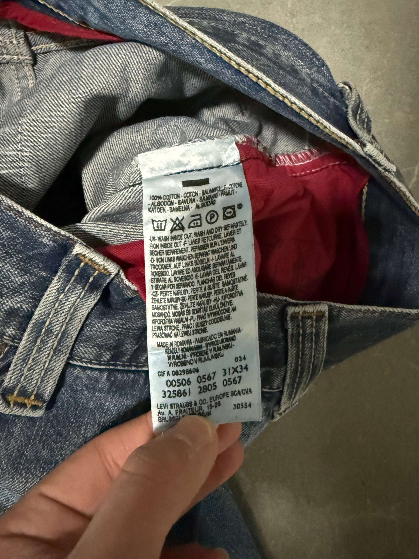 Levis Jeans 506 (S)