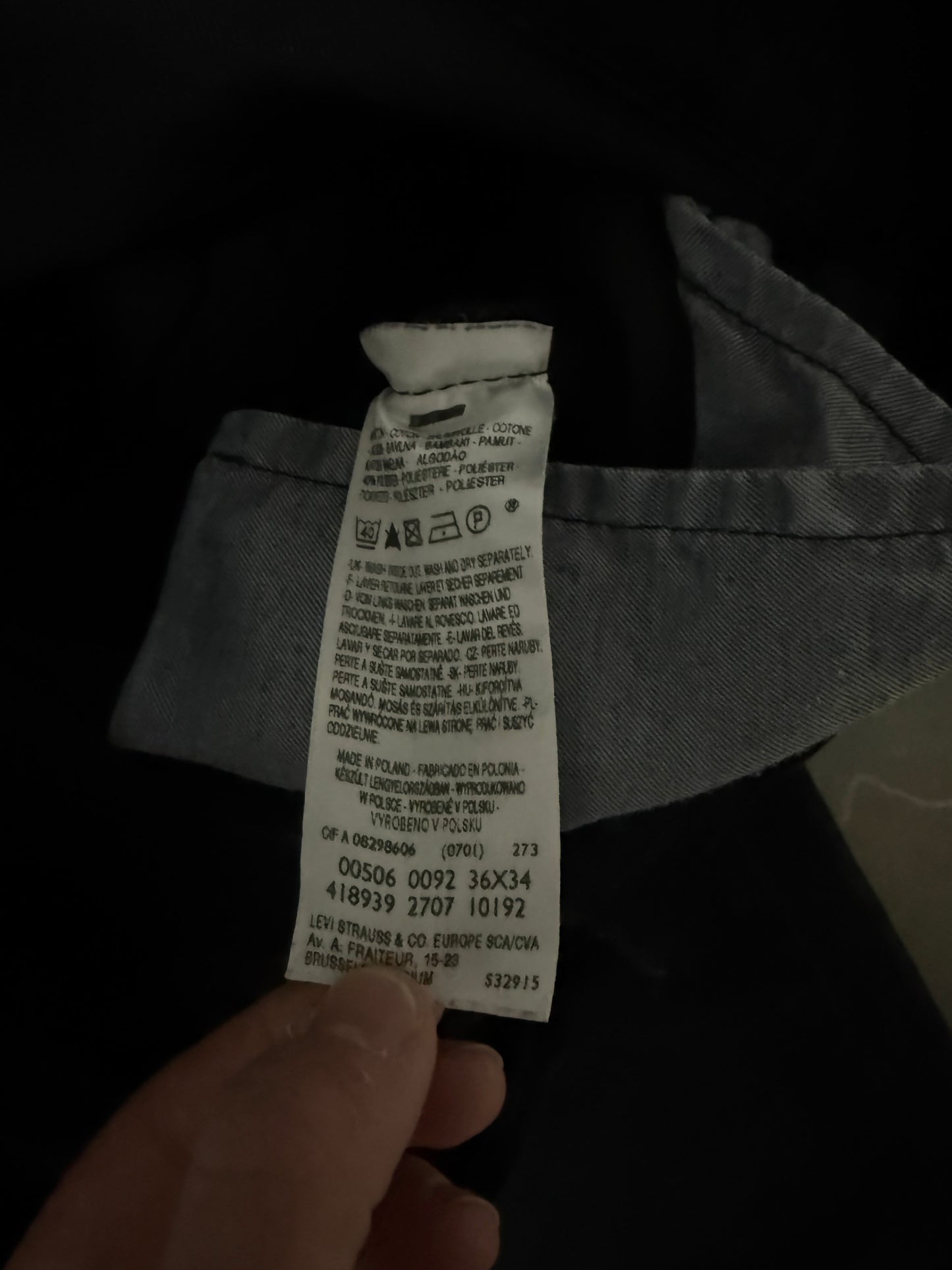 Levis Jeans 506 (L)