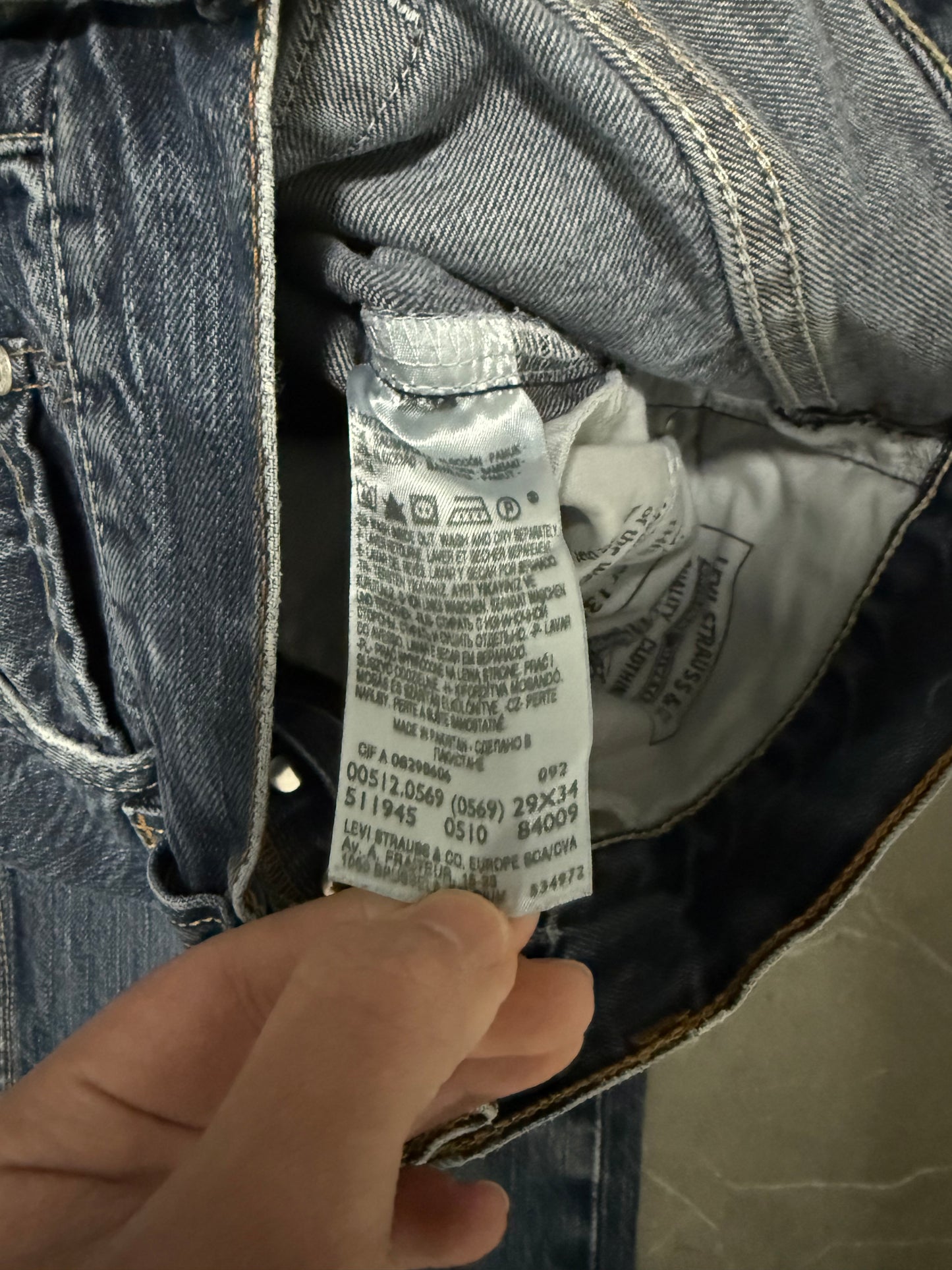 Levis Jeans 512 Bootcut (S)