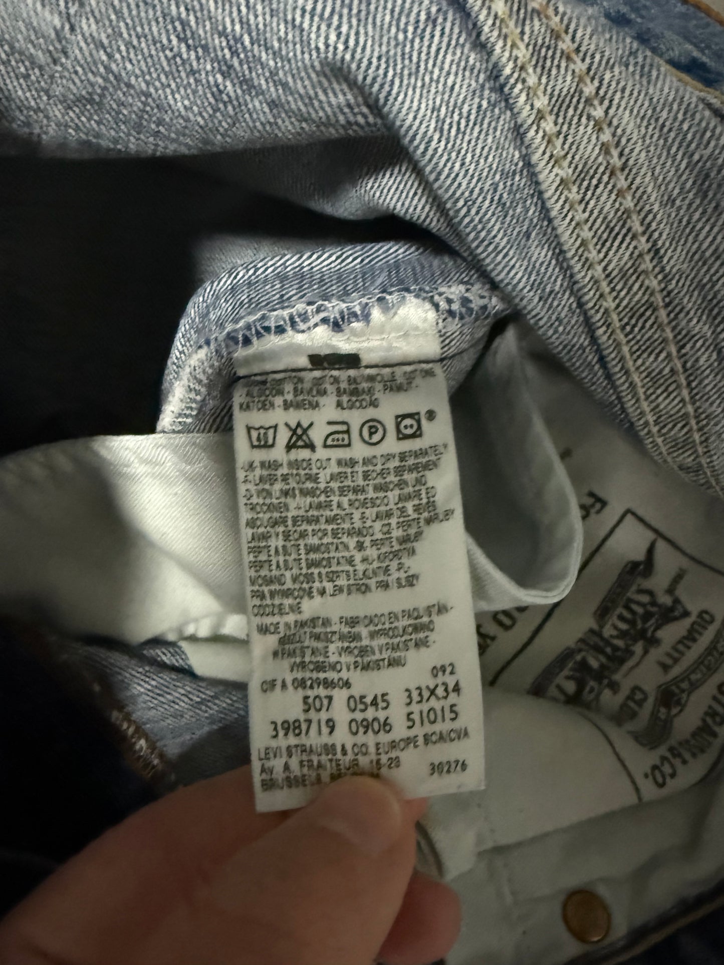 Levis Jeans 507 Bootcut (L)