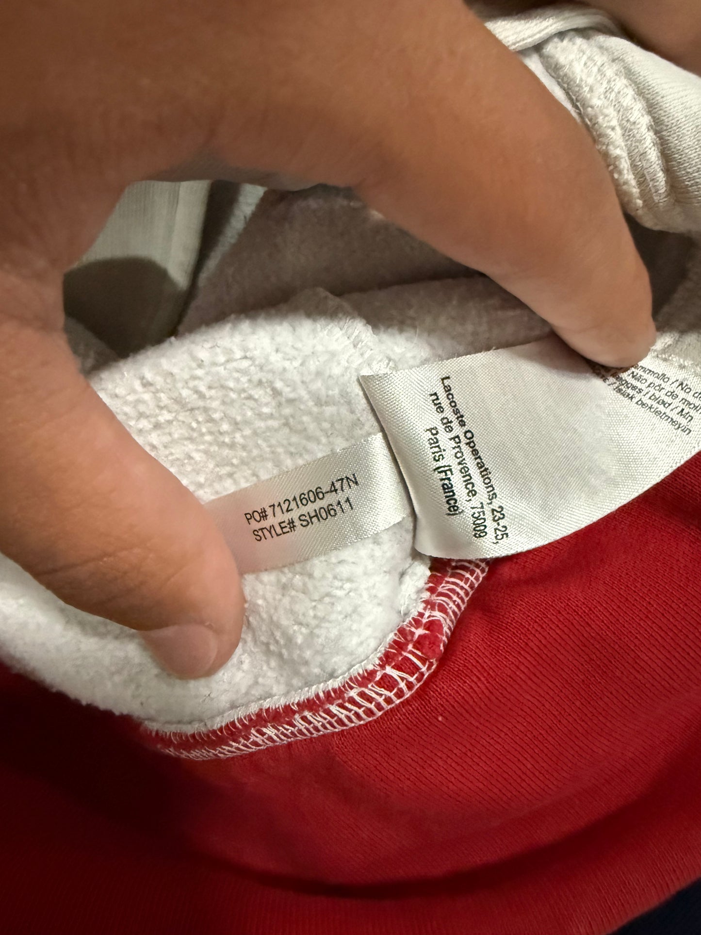 Lacoste Zip-Hoodie (S)