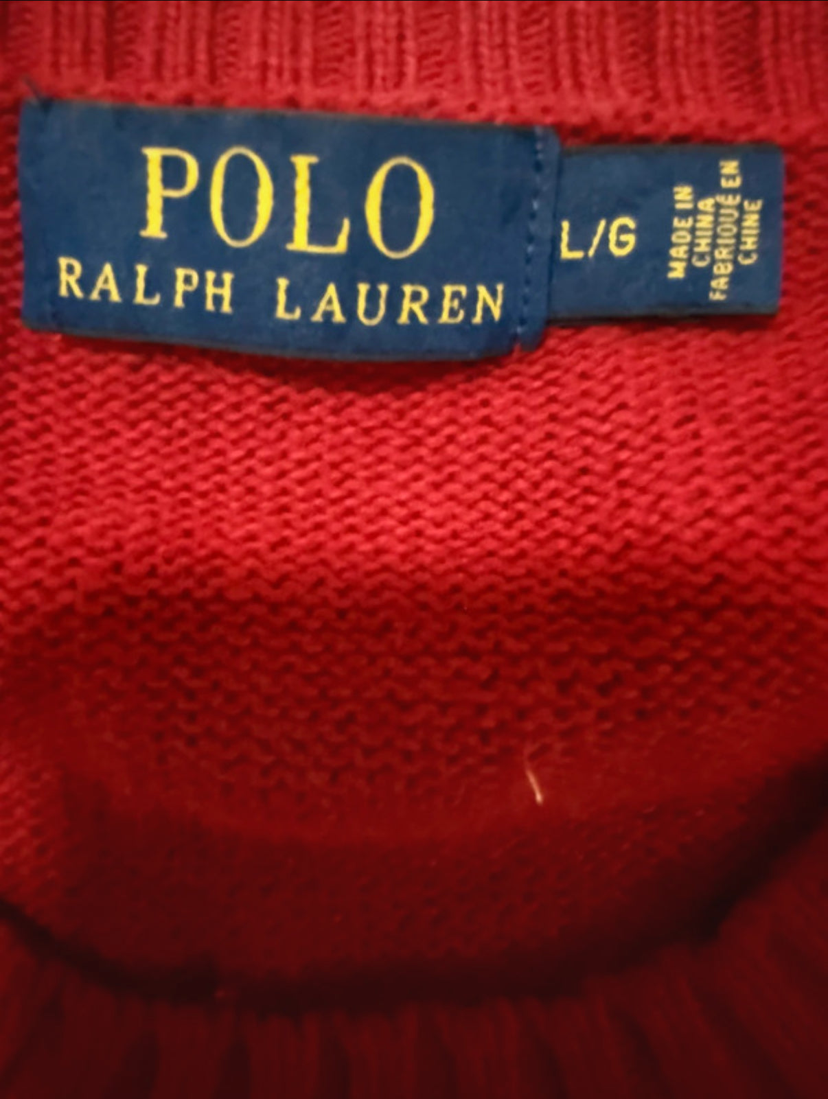 Polo Ralph Lauren Pullover (L)