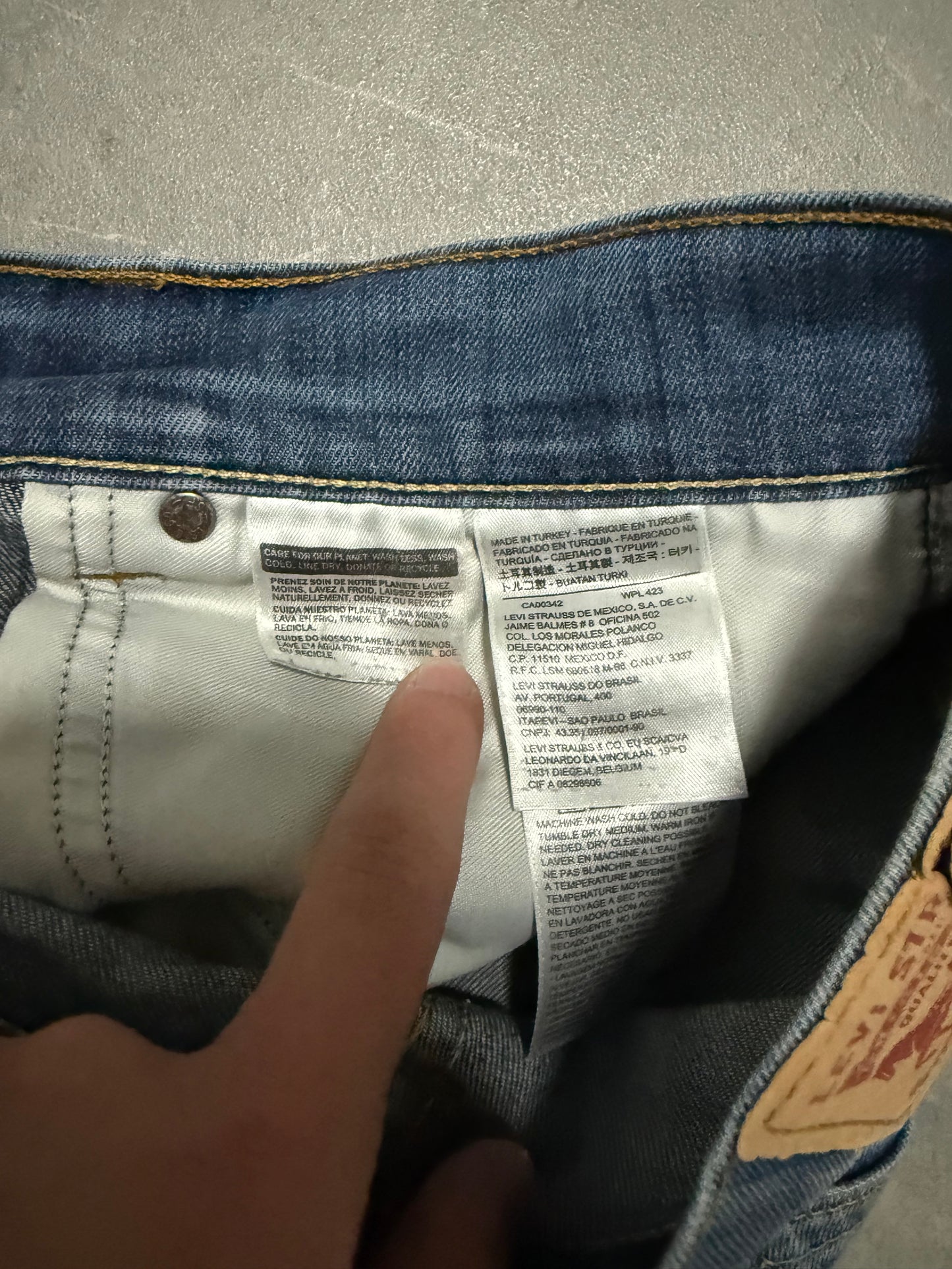 Levis Jeans 506 (S)