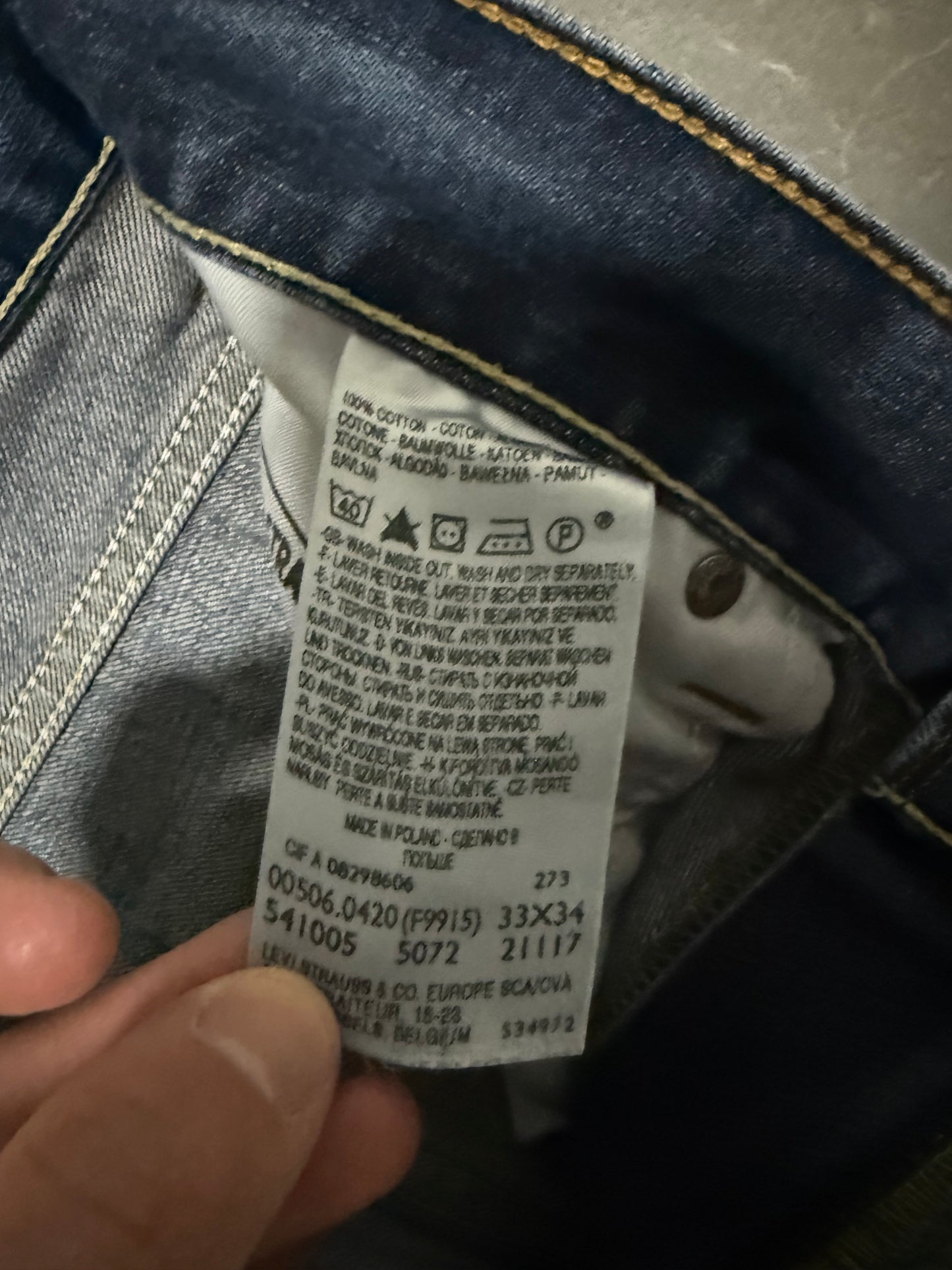 Levis Jeans 506 (L)