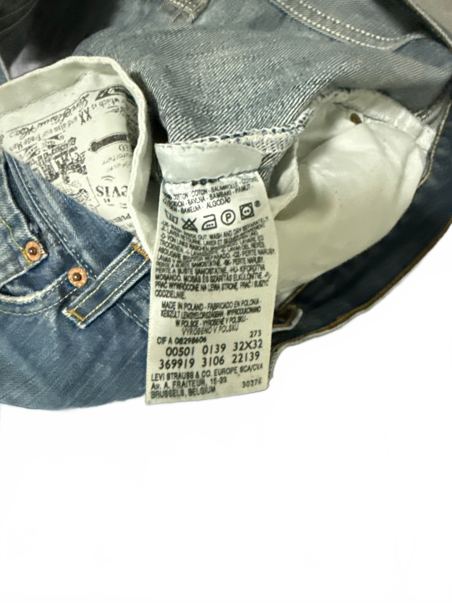 Levi’s Jeans 501 Straight (M)