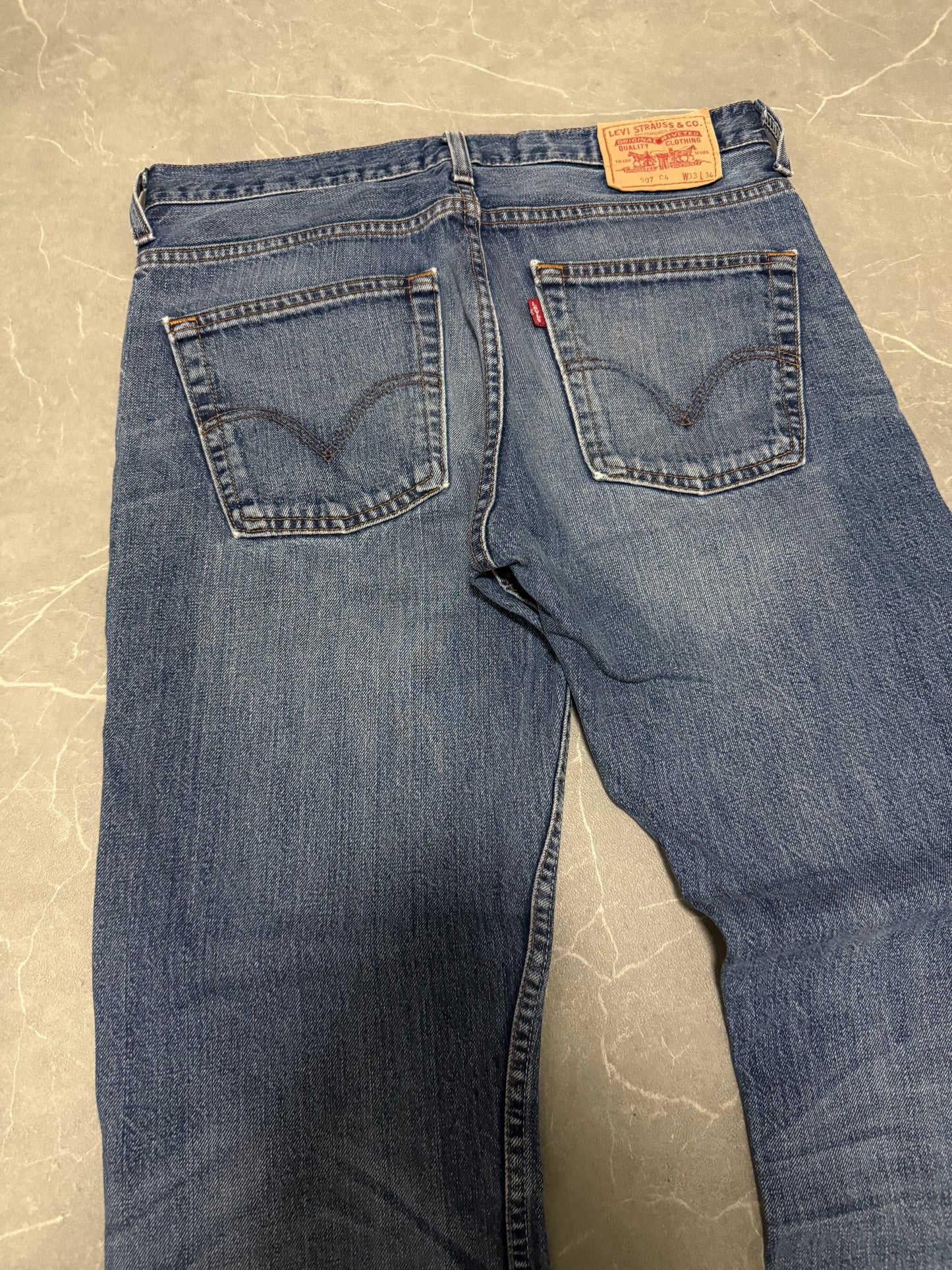 Levis 507 Bootcut Jeans (M)