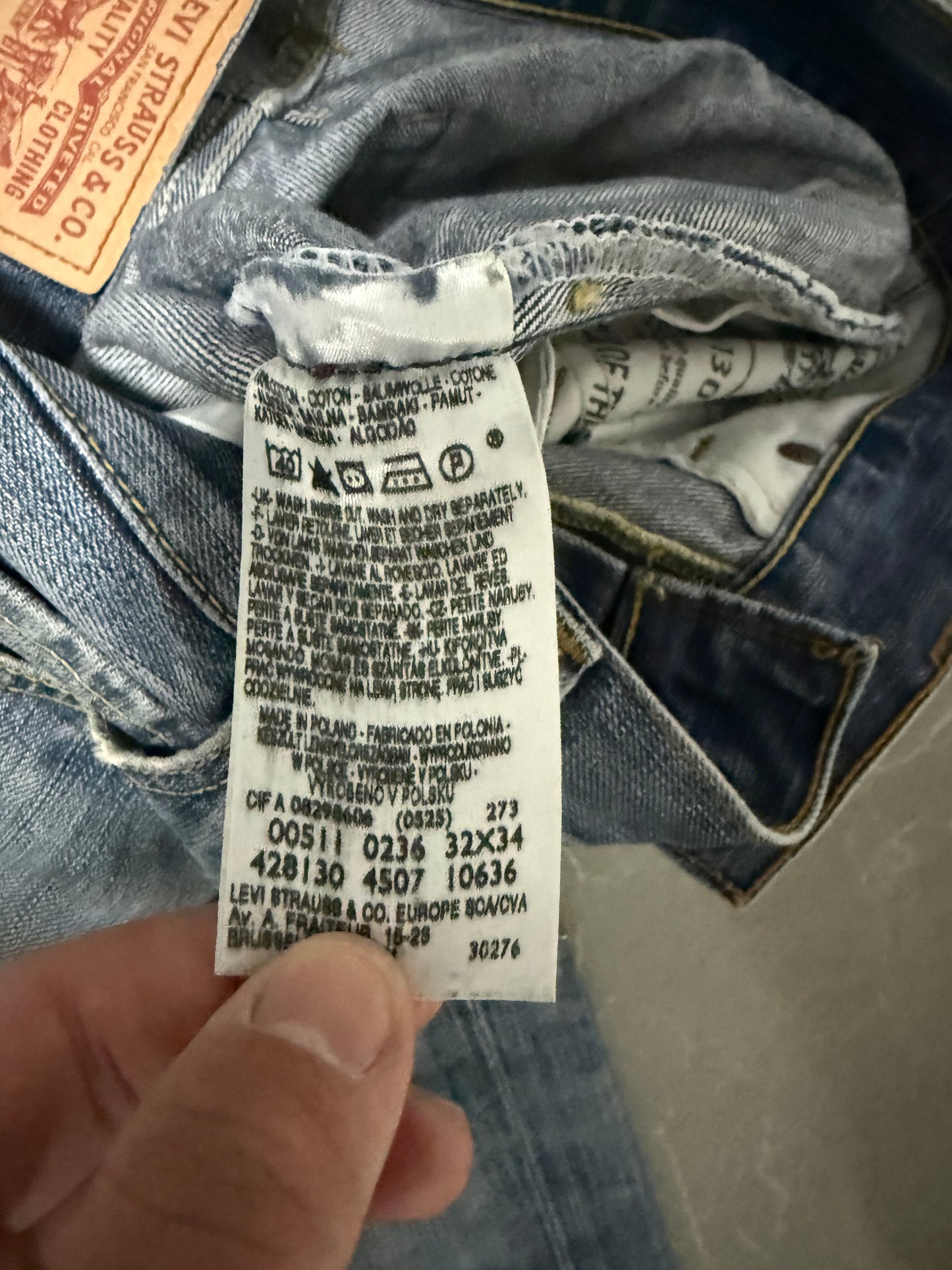 Levi’s Jeans 511 Slim (S)