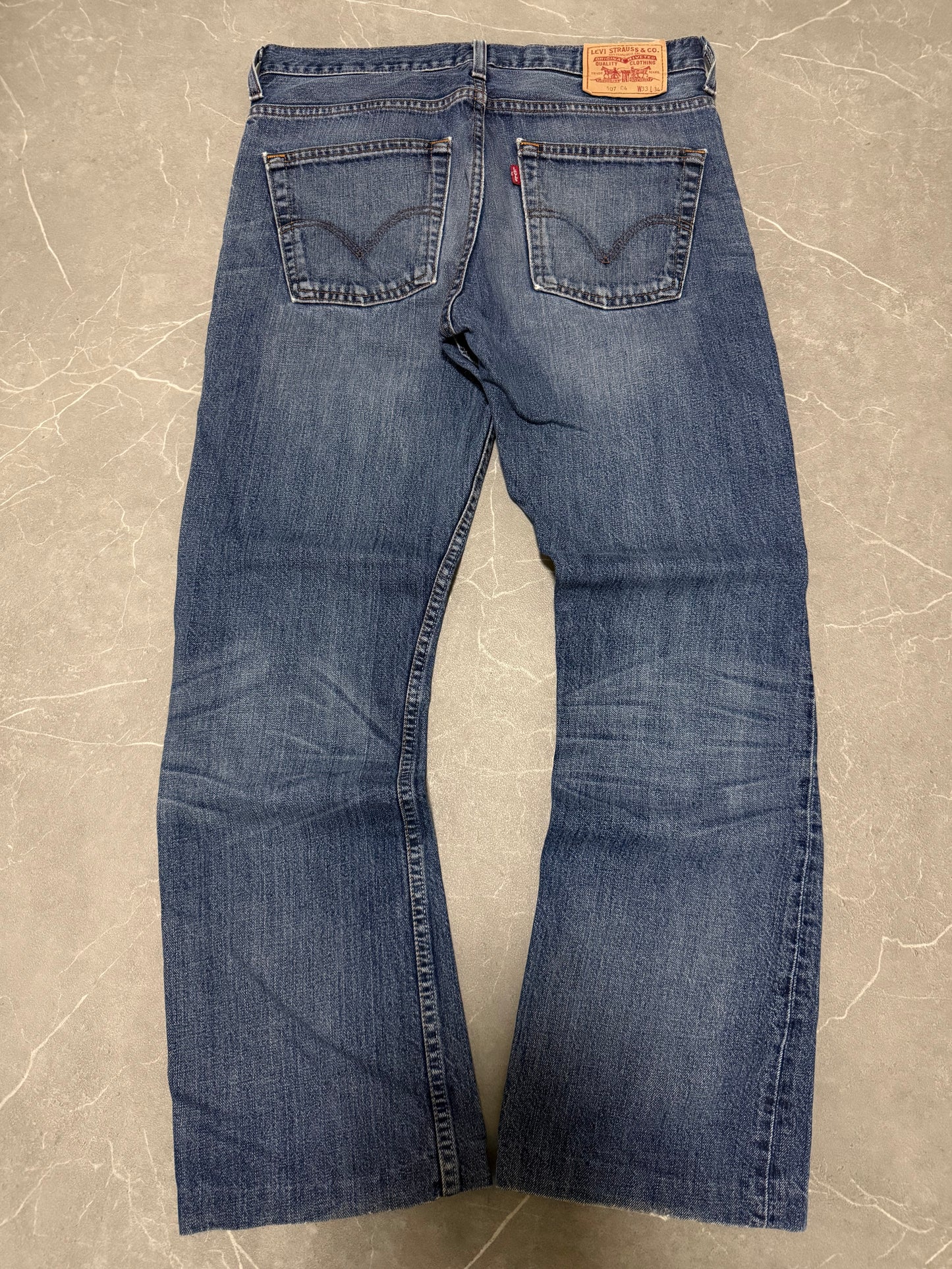 Levis 507 Bootcut Jeans (M)