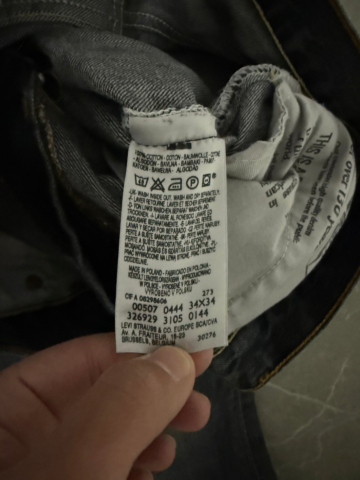 Levis 507 Bootcut Jeans (M)