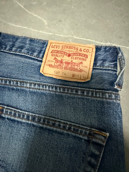 Levis 507 Bootcut Jeans (M)