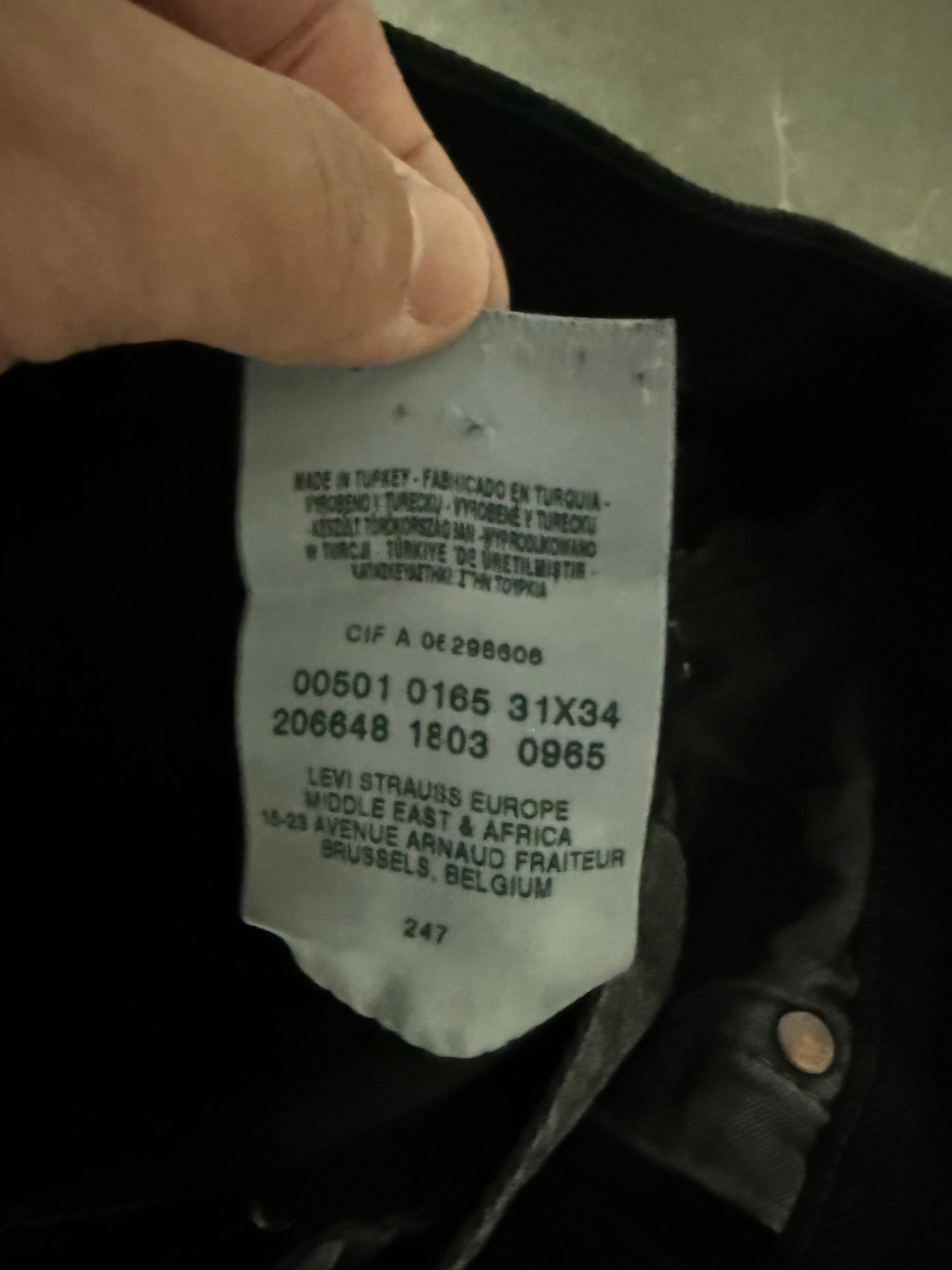 Levi’s Jeans 501 (S)