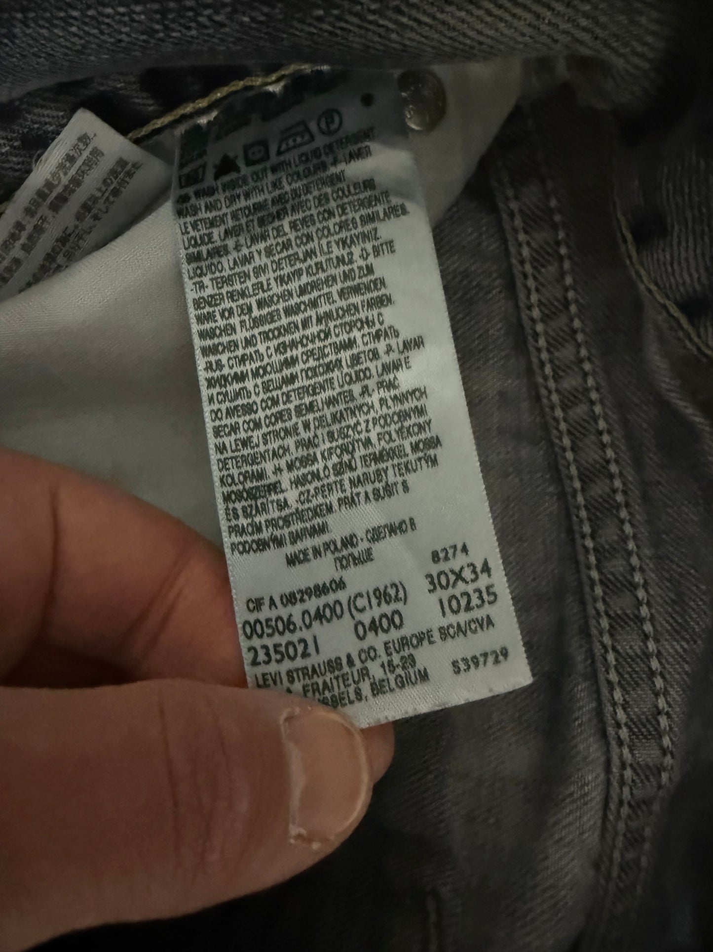 Levi's Jeans 506 (S)