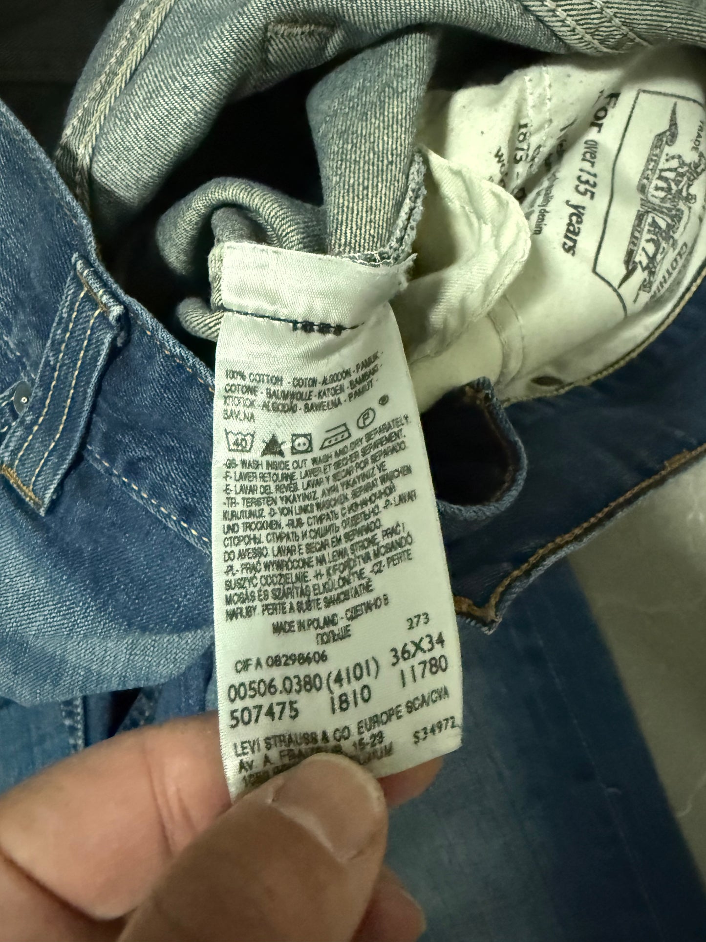Levi’s Jeans 506 (XL)