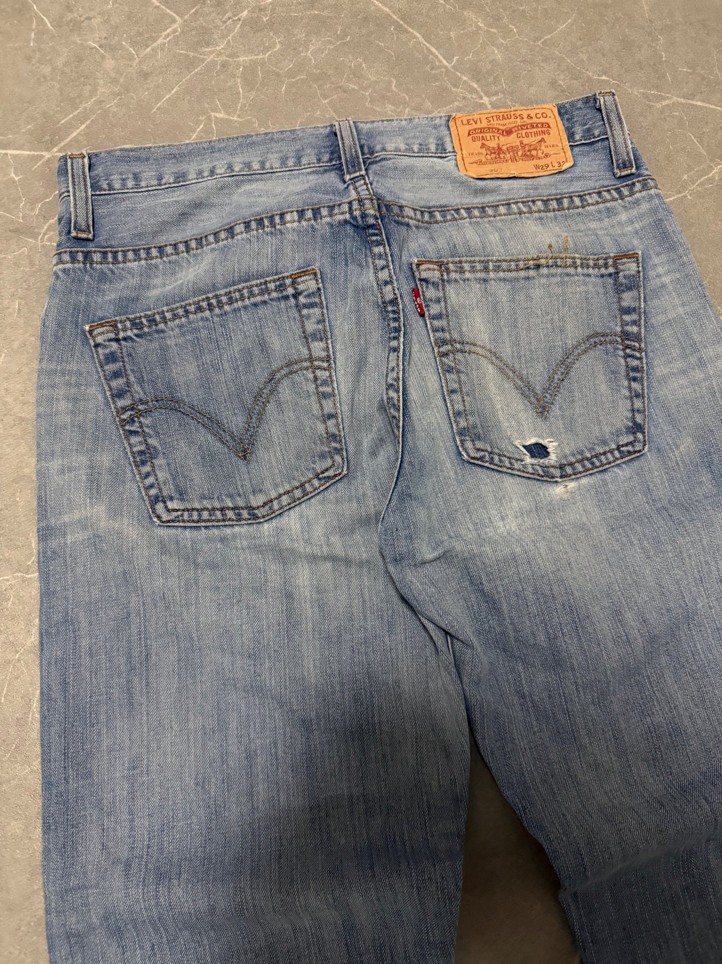 Levis 507 Bootcut Jeans (S)