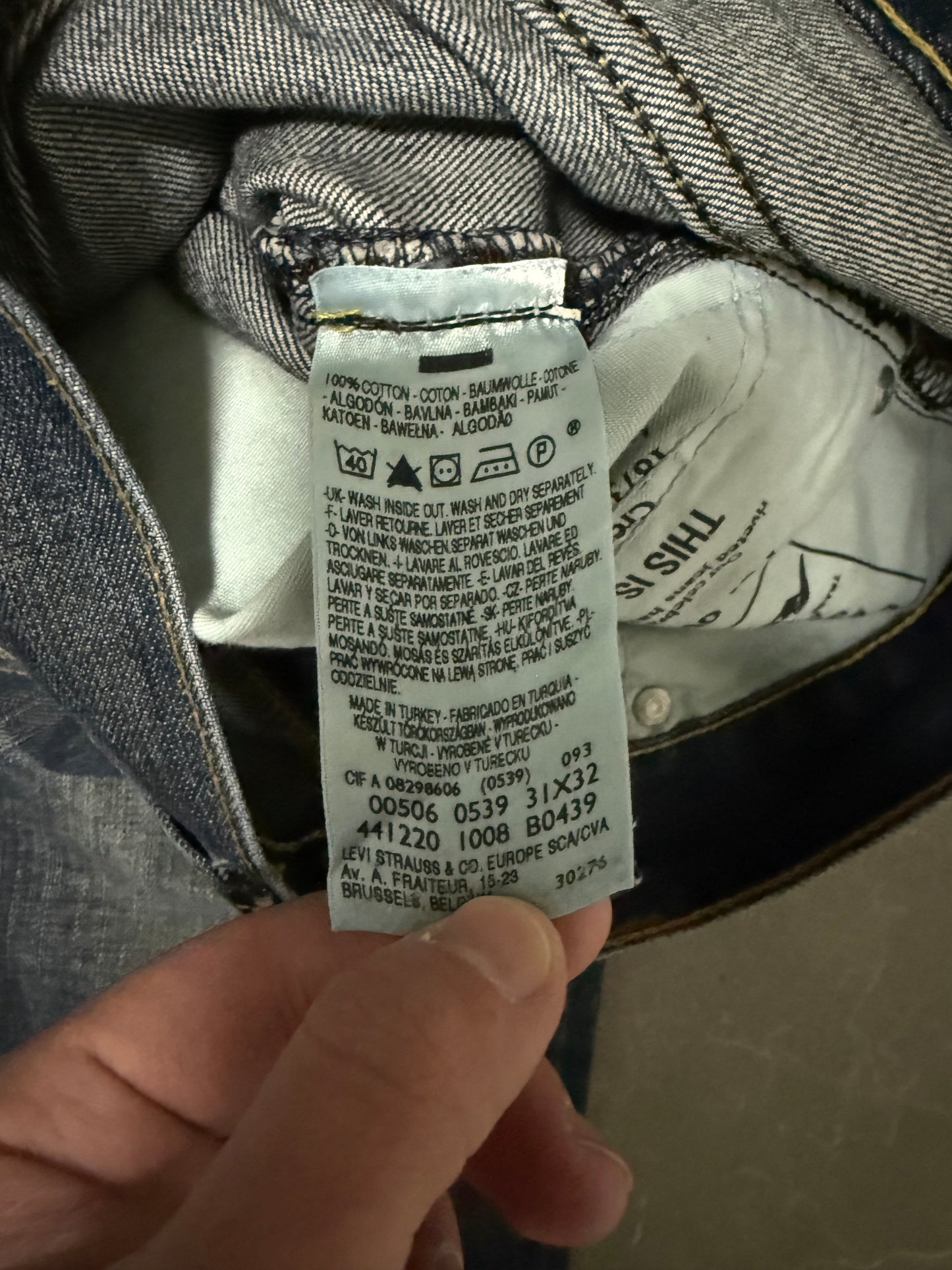 Levis Jeans 506 (S)