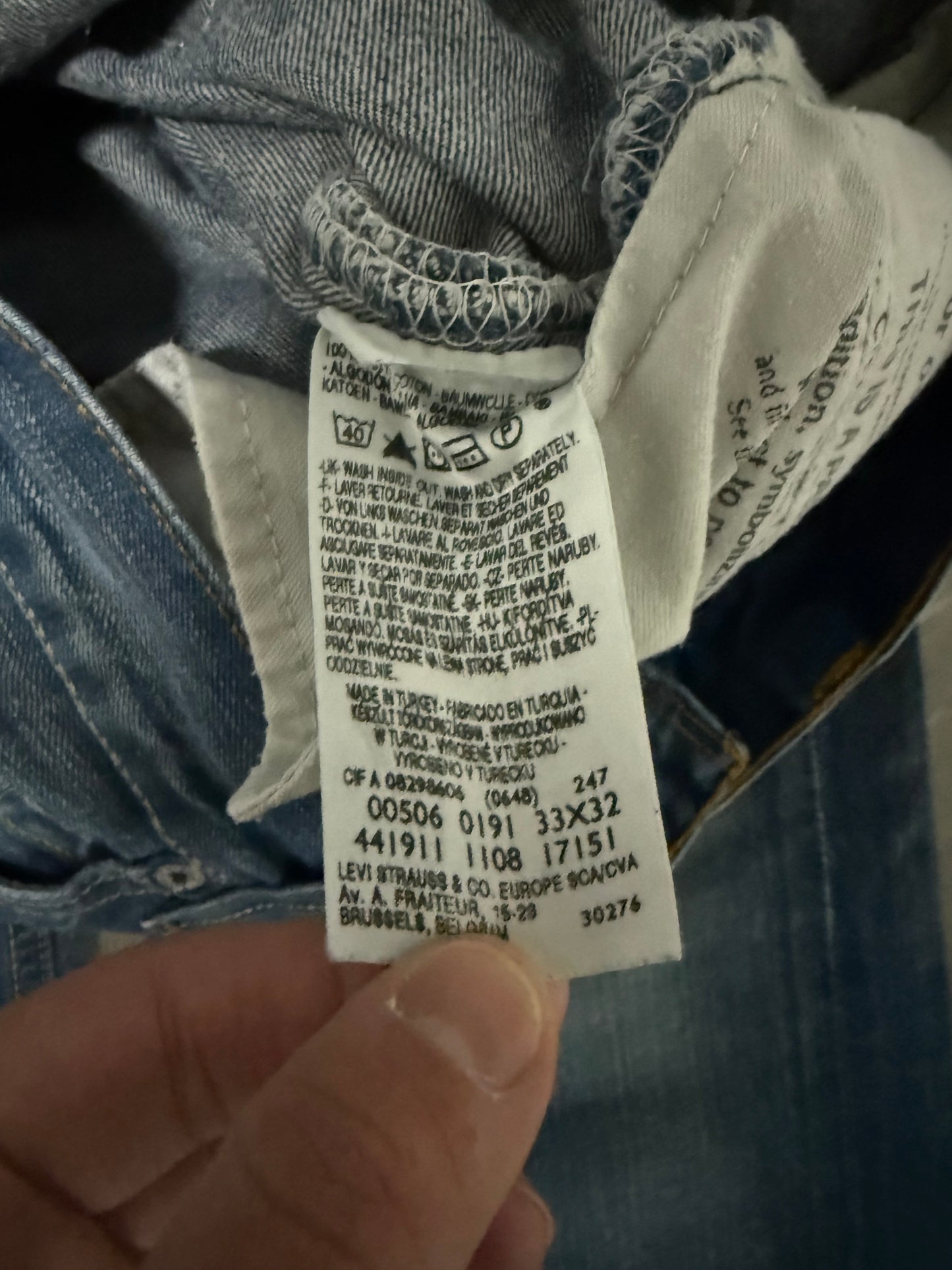 Levis Jeans 506 (L)