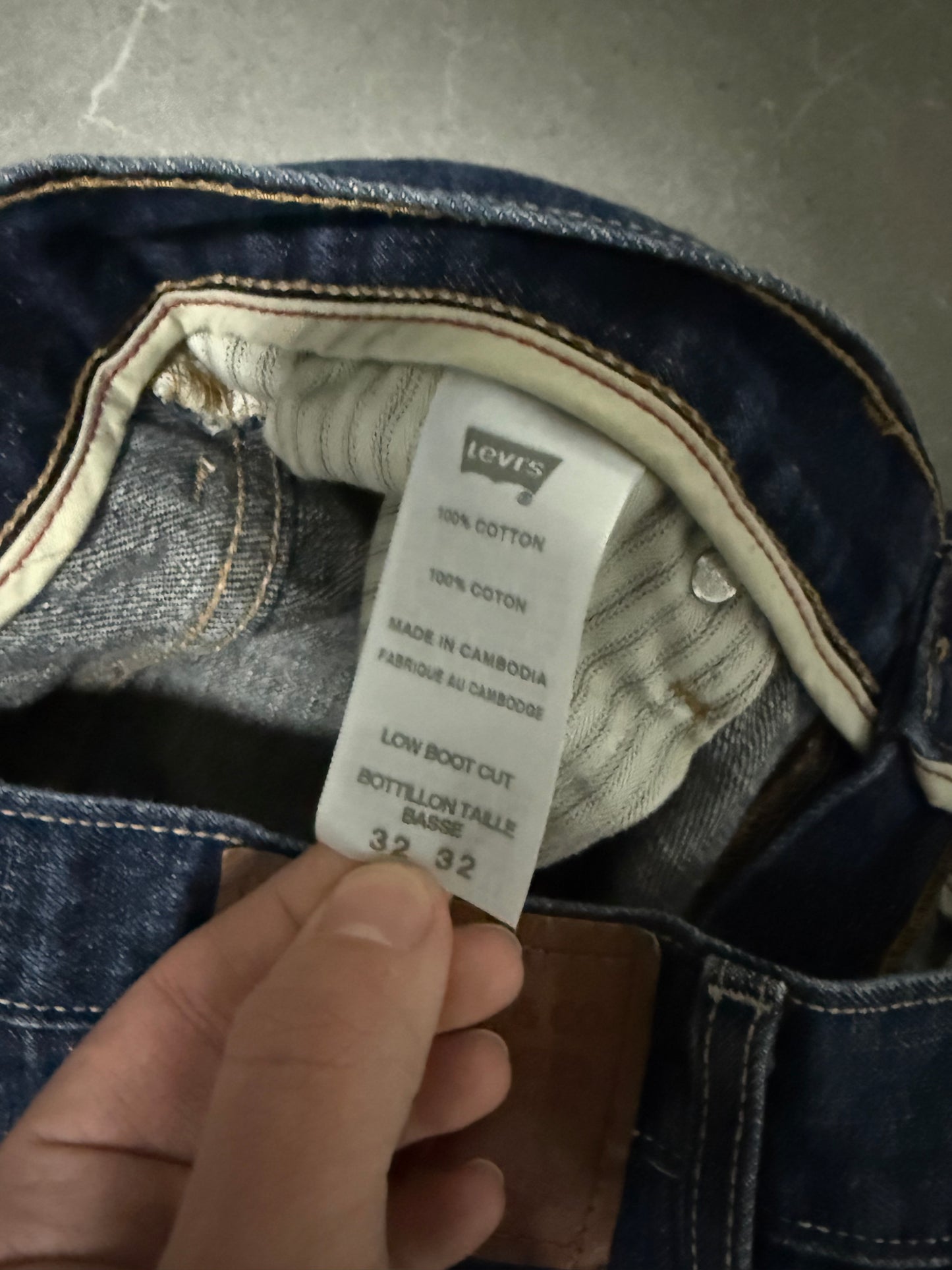 Levi's 507 Bootcut Jeans (XS)