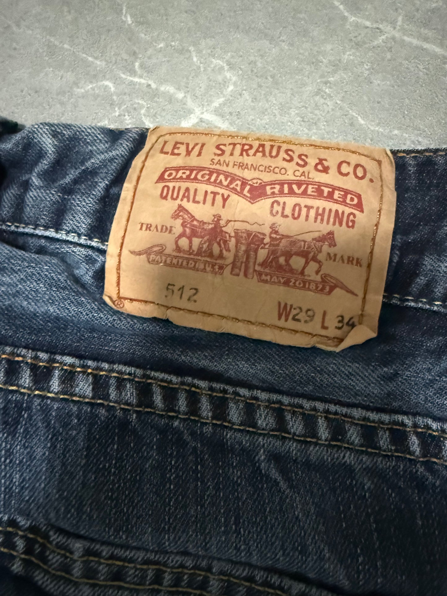 Levis Jeans 512 Bootcut (S)