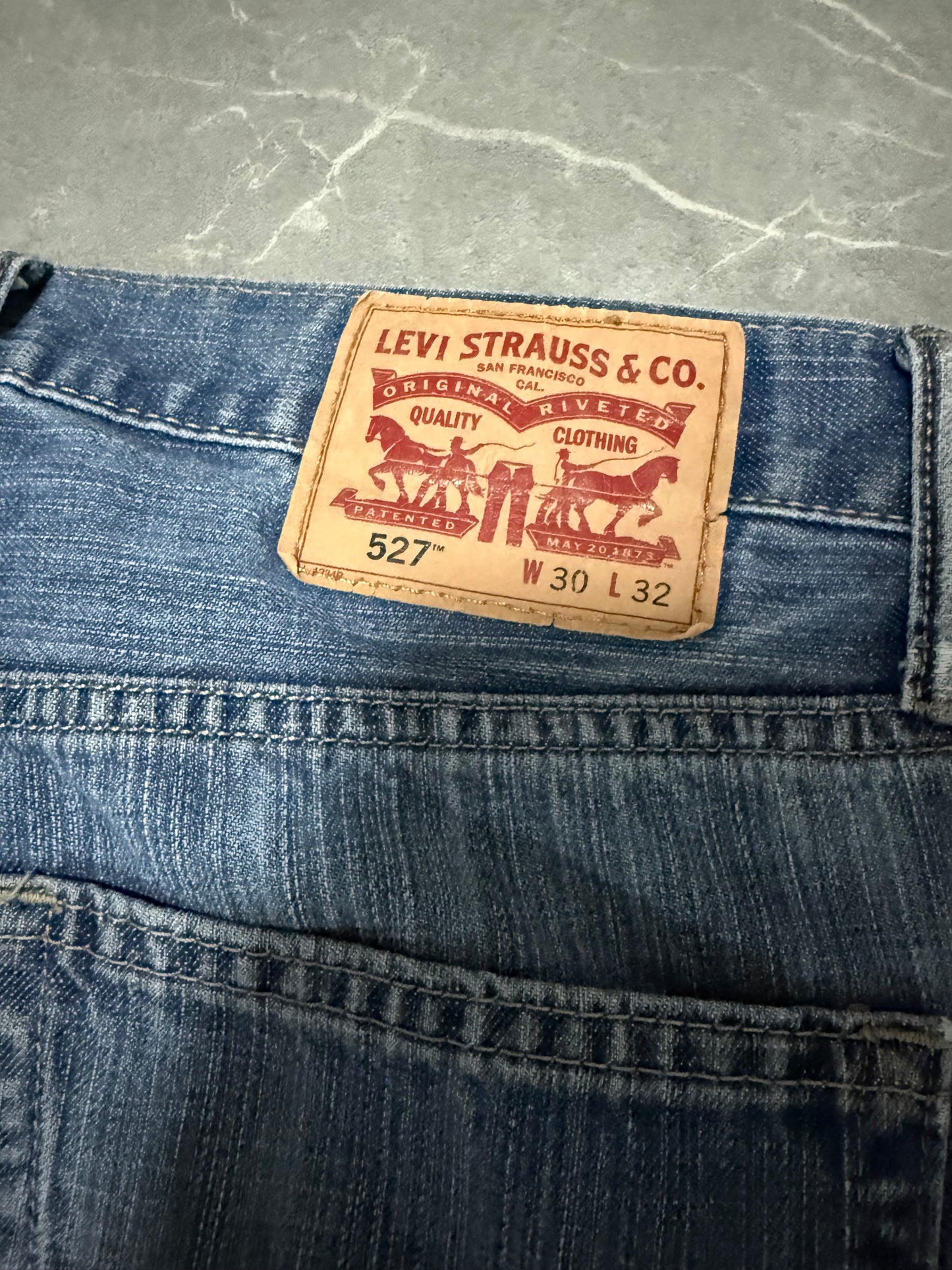 Levis Jeans 527 Bootcut (S)