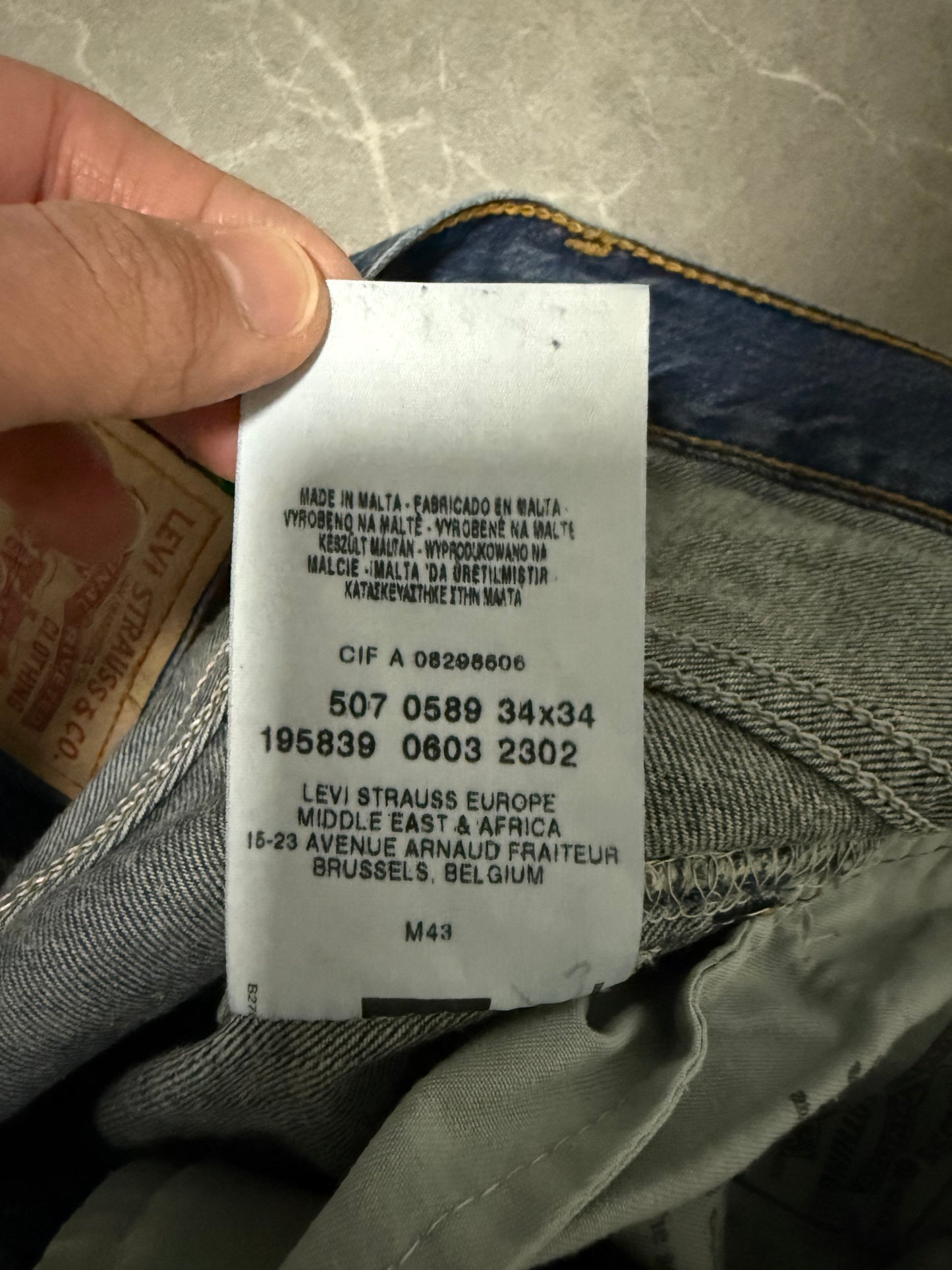 Levis Jeans 507 Bootcut (M)