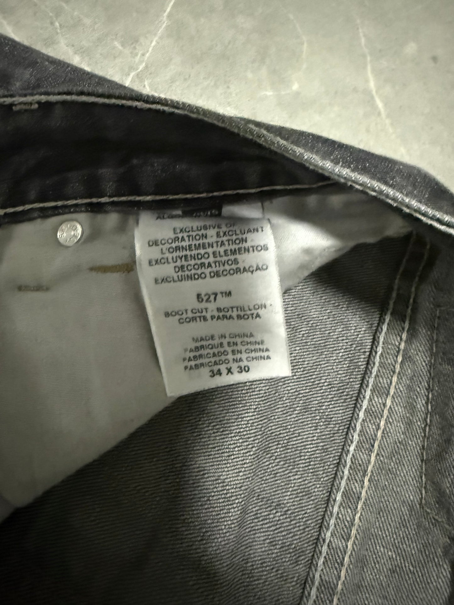 Levis Jeans 507 Bootcut (L)