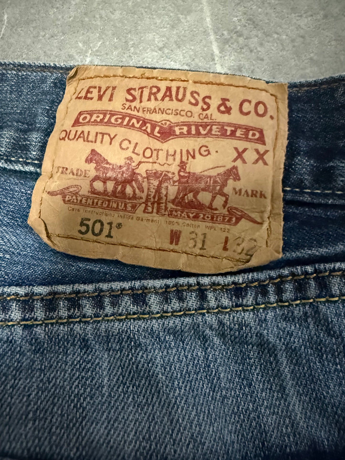 Levis Jeans 501 (S)