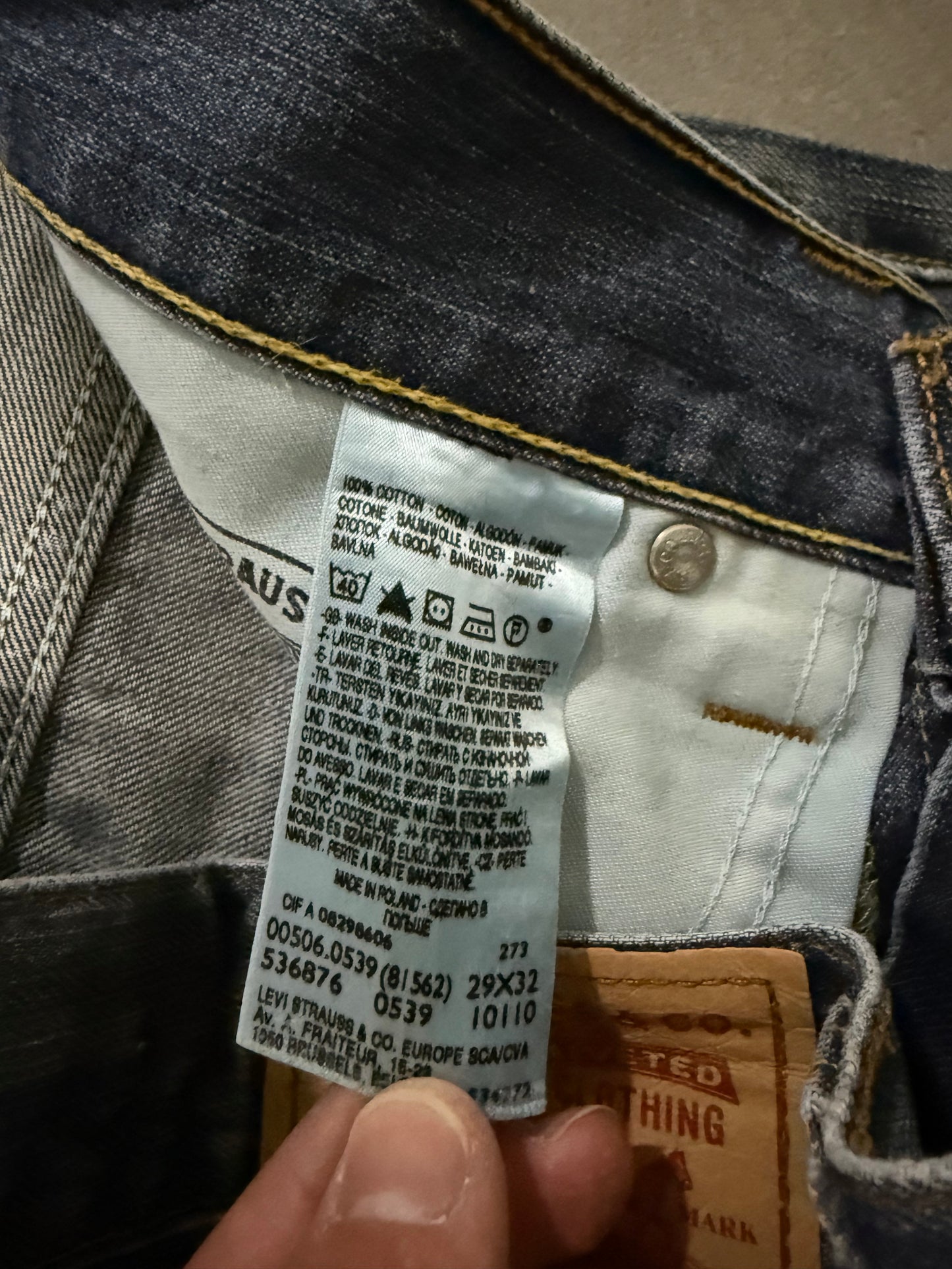 Levis Jeans 506 (S)