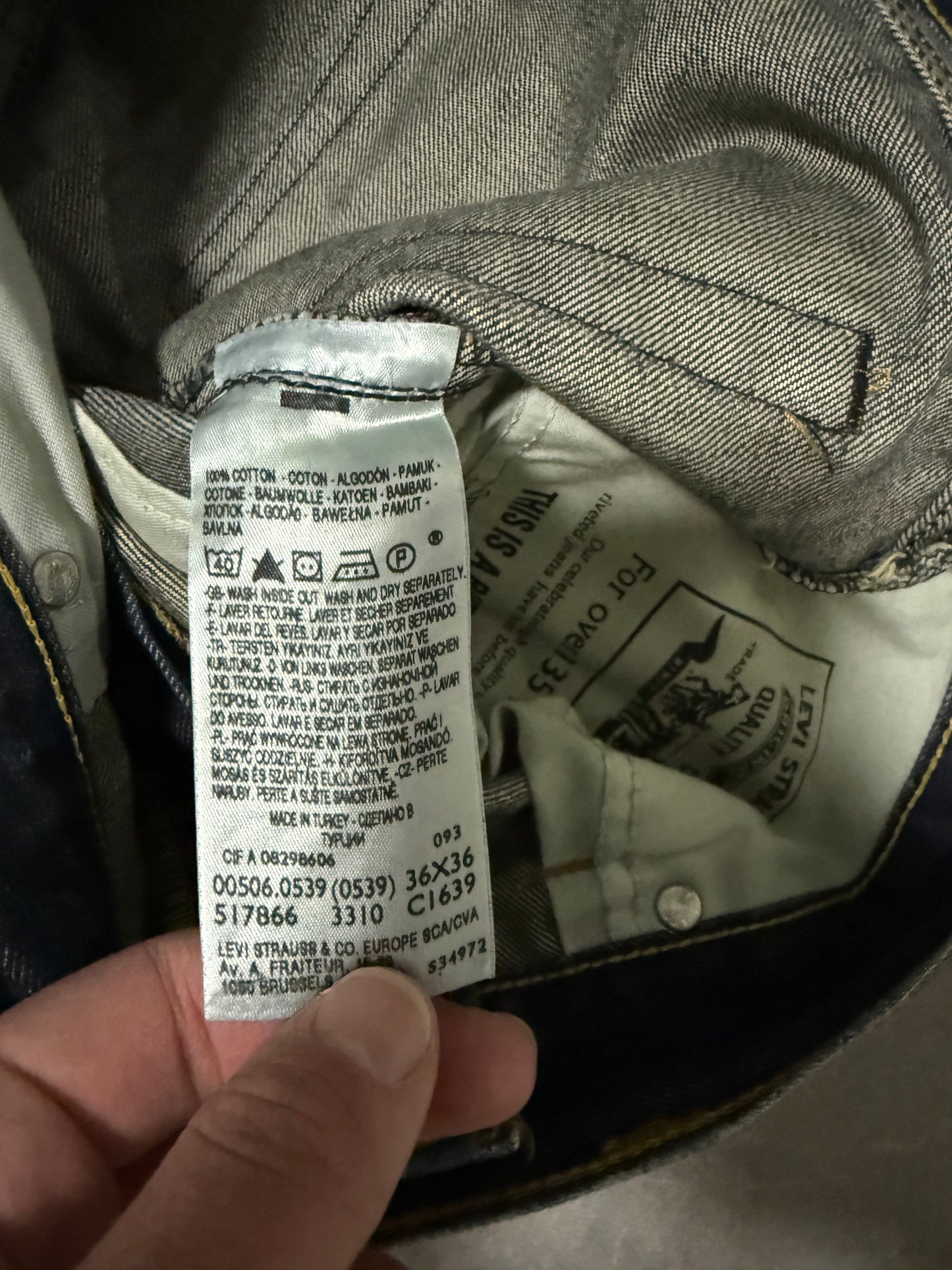 Levis Jeans 506 (XL)