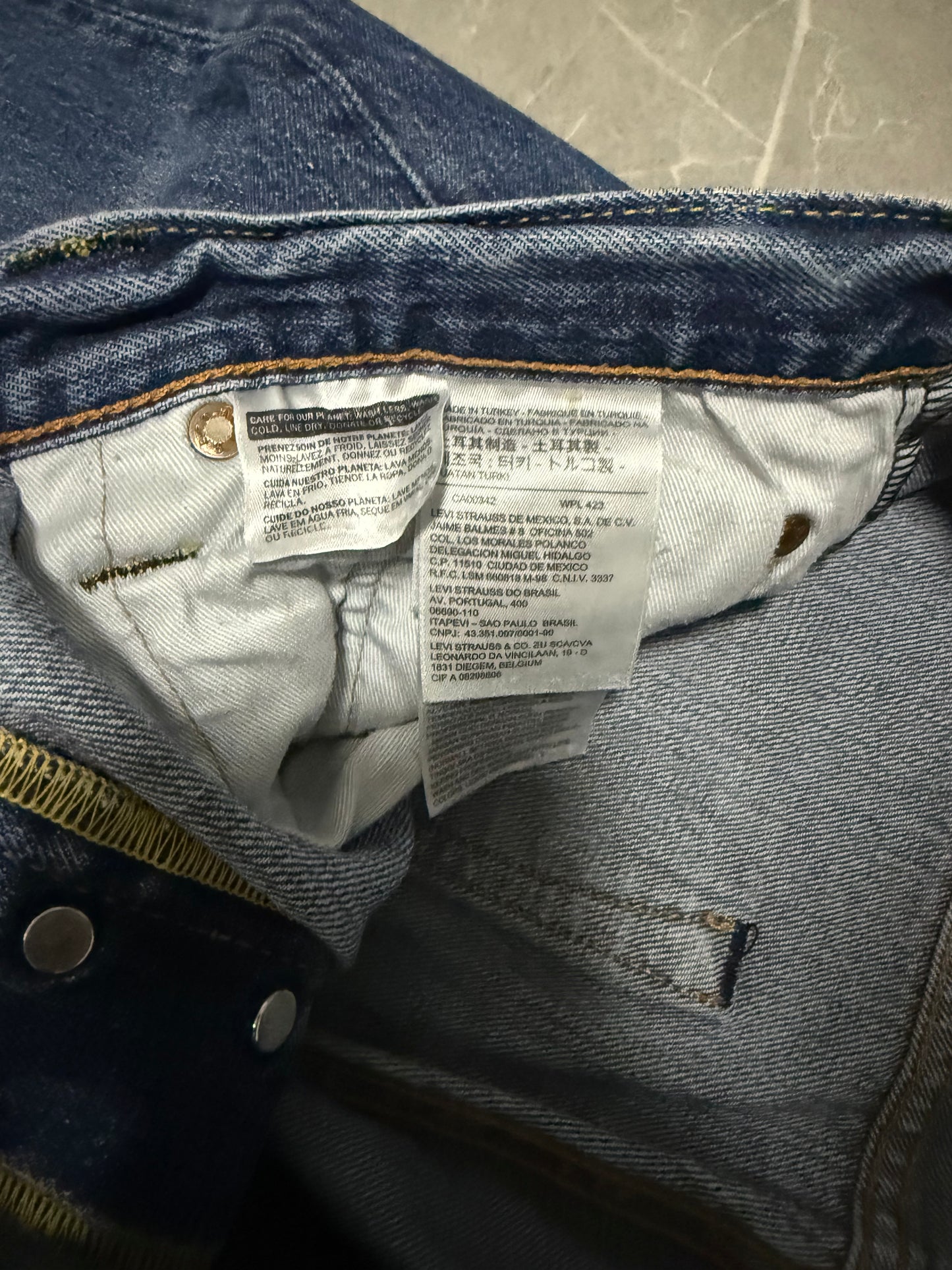 Levis Jeans 501 (S)
