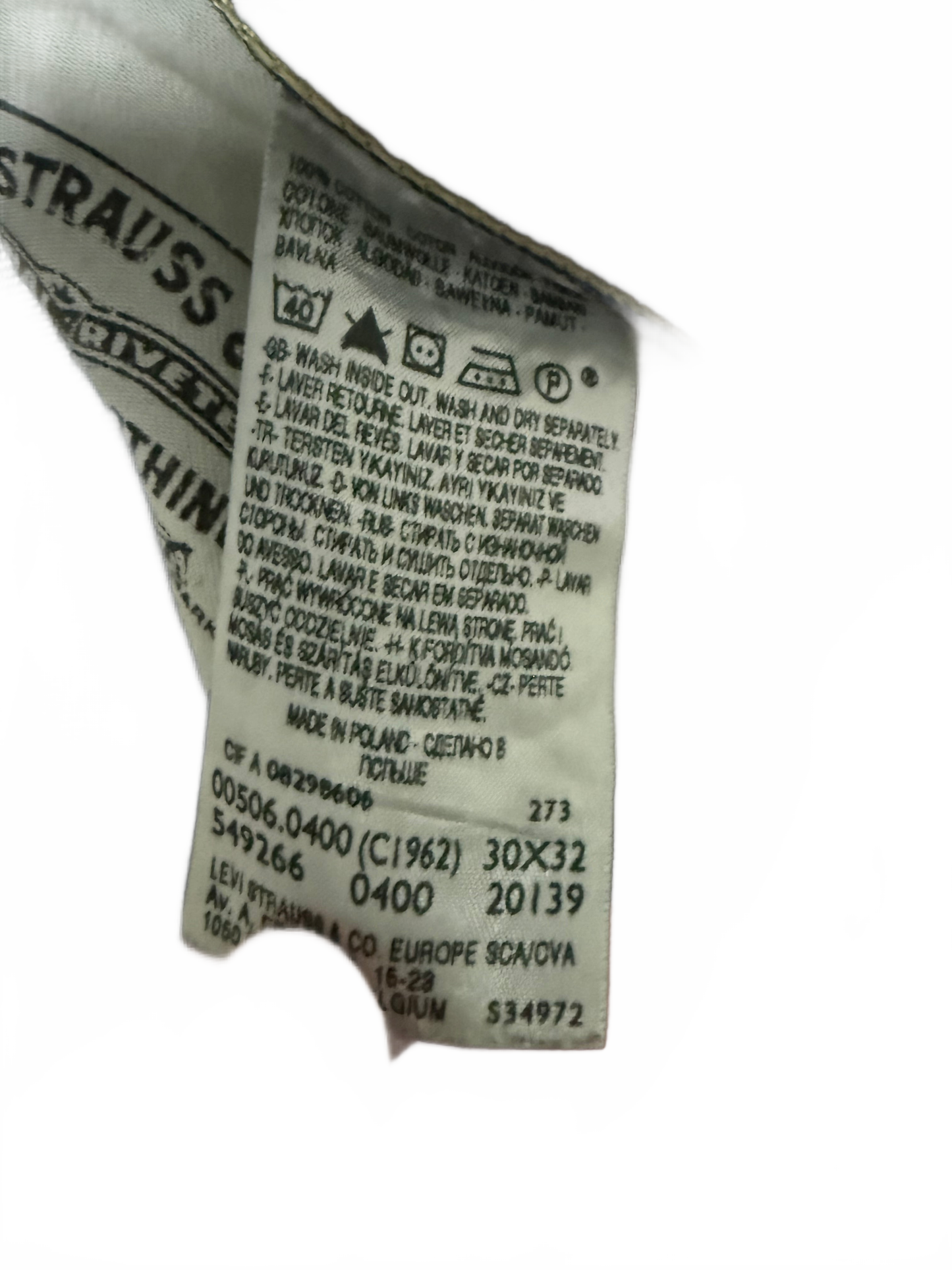 Levi’s Jeans 506 Standard (M)
