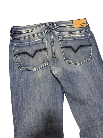 Diesel Zathan Bootcut Jeans (L)