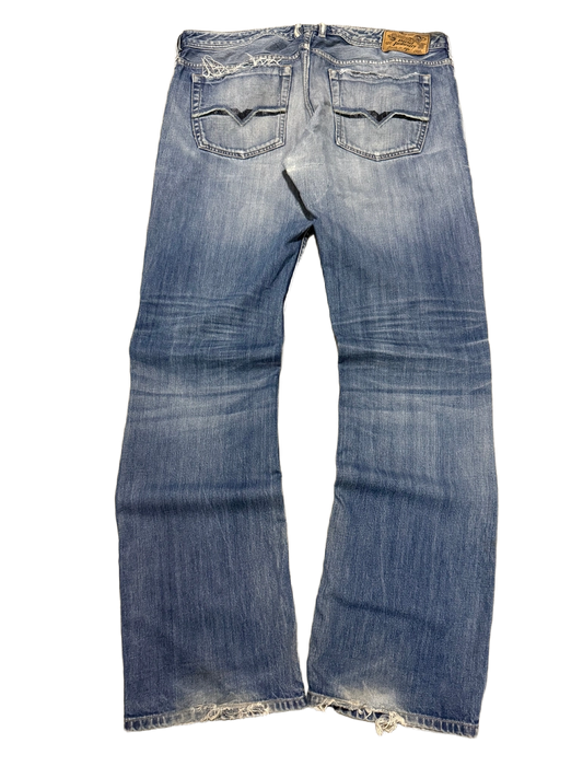 Diesel Zatiny Bootcut Jeans (XL)